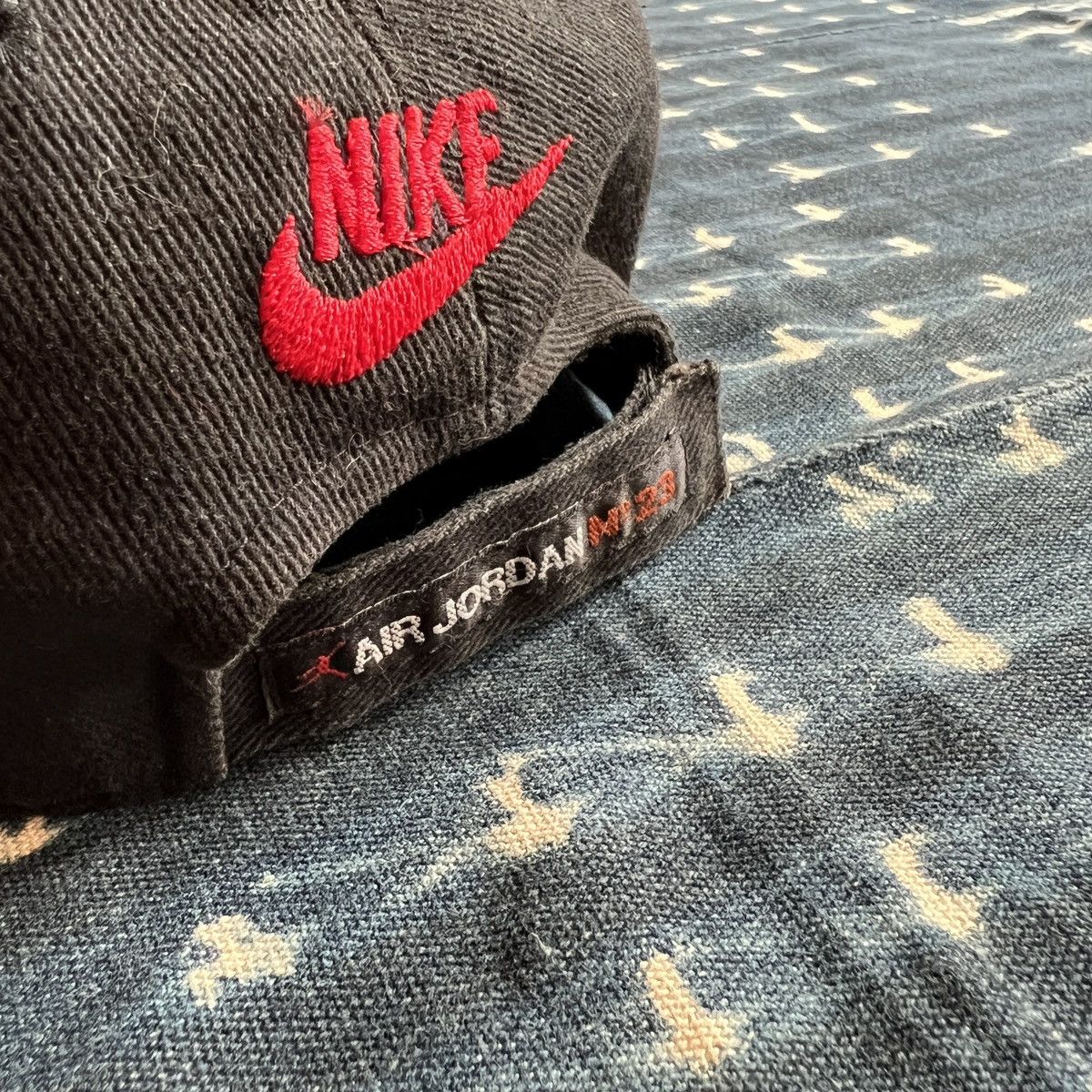 Jordan Brand Nike Air Jordan Bred 90s Championship Cap Size ONE SIZE - 4 Thumbnail