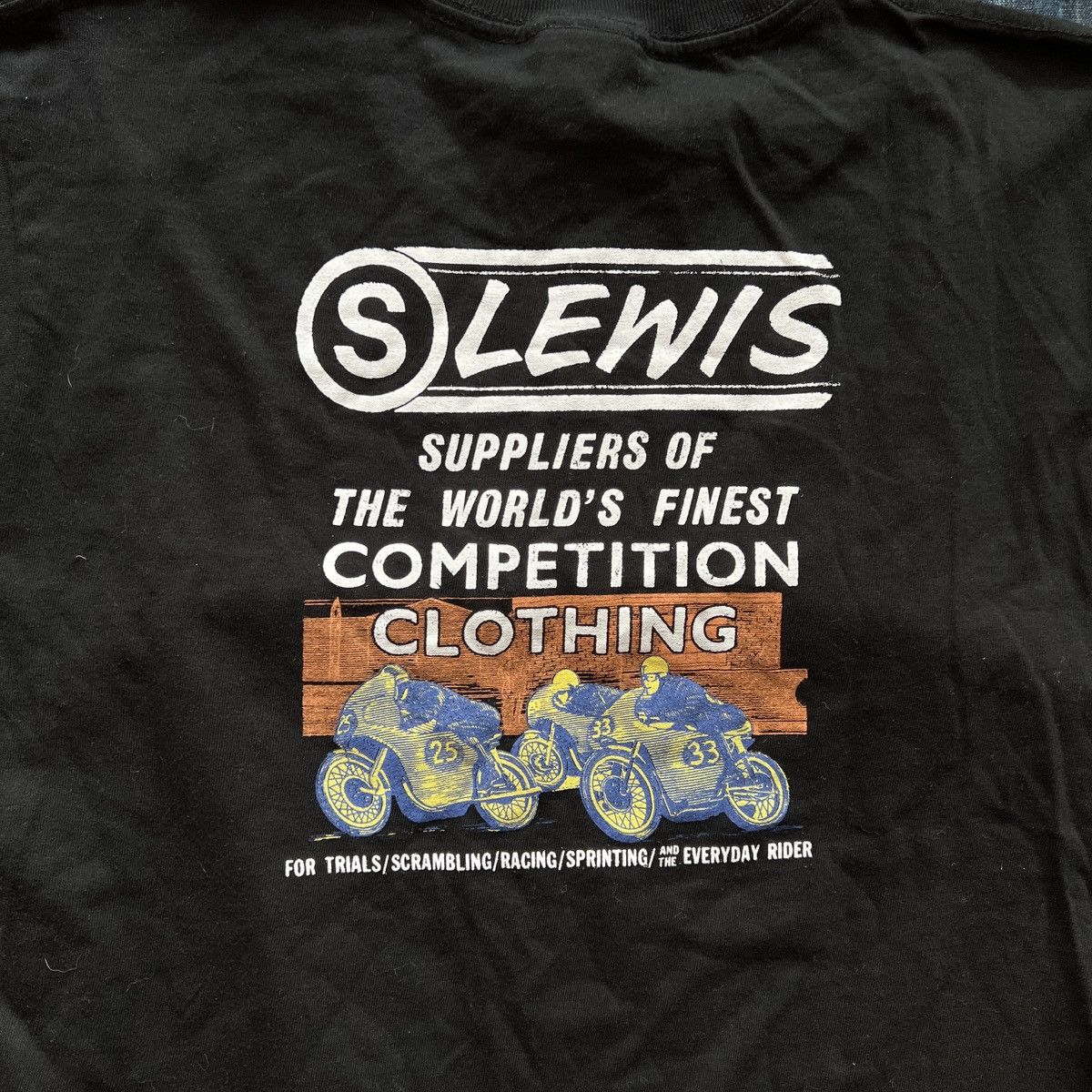 Lewis Leathers Lewis Leathers T-shirt L Made in Japan Size US L / EU 52-54 / 3 - 5 Thumbnail