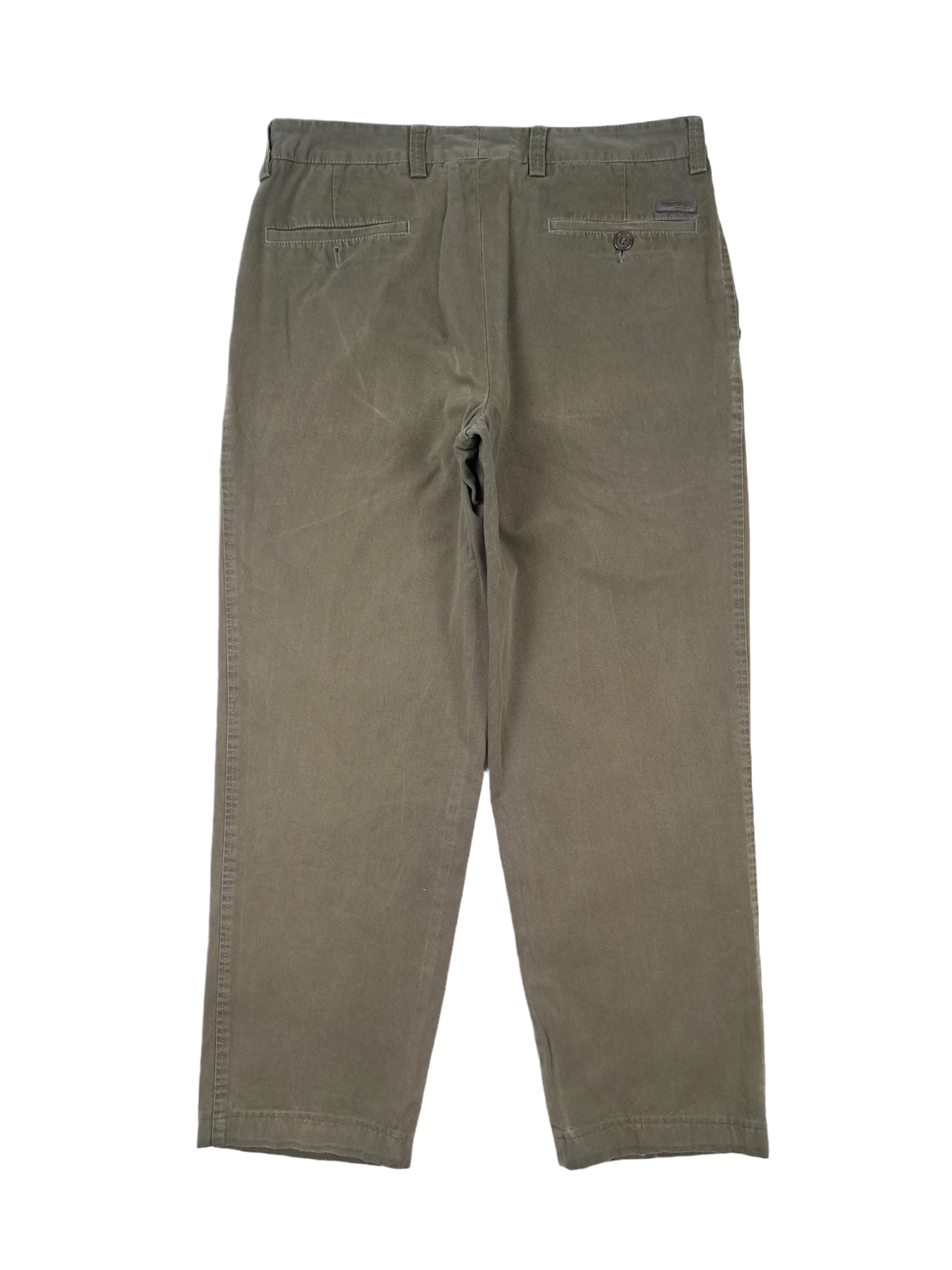 Vintage × camel active 💎 Vintage Size 32/30 Camel Active Washed Trousers Pants Size US 32 / EU 48 - 2 Thumbnail