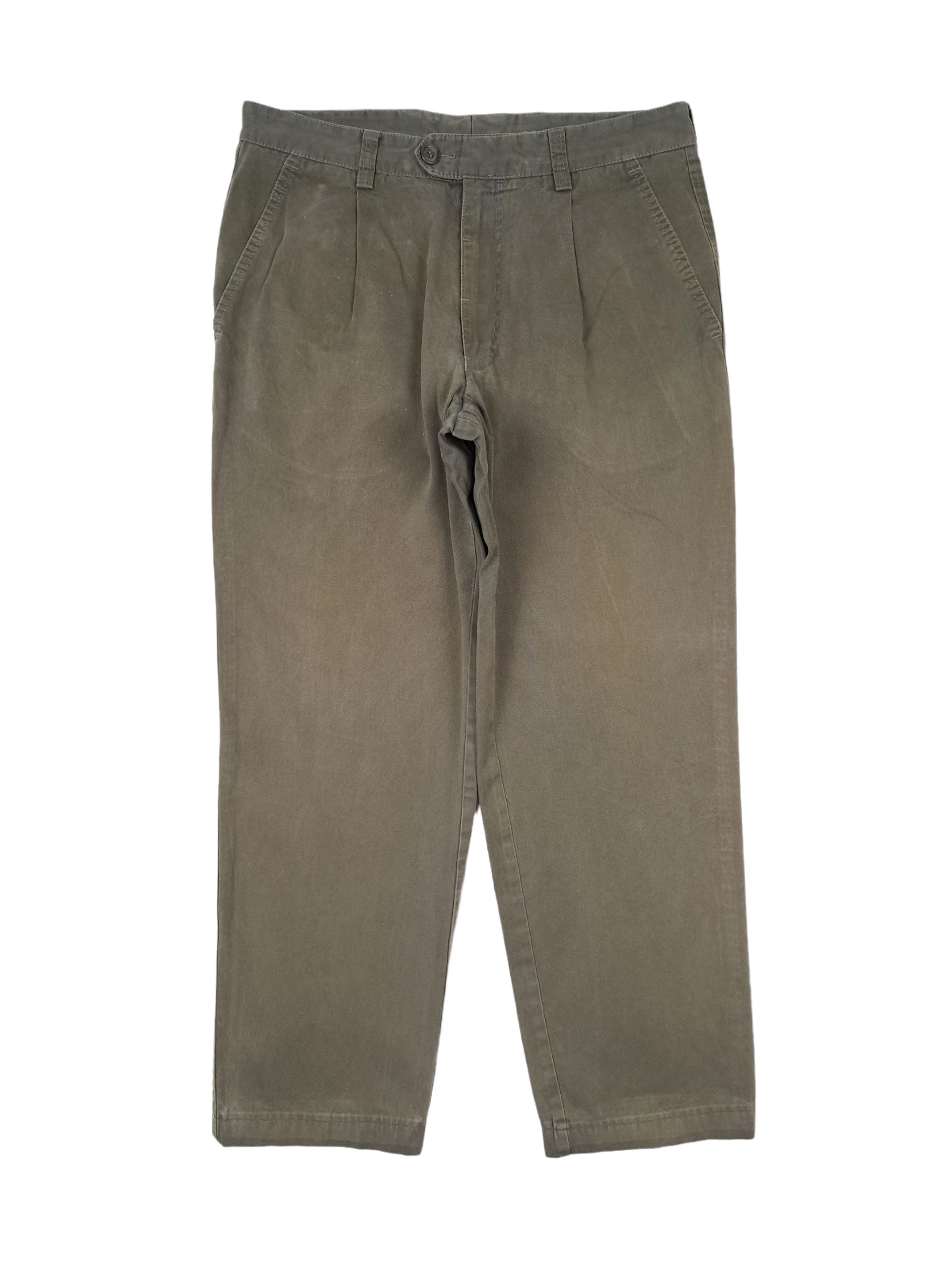 Vintage × camel active 💎 Vintage Size 32/30 Camel Active Washed Trousers Pants Size US 32 / EU 48 - 1 Thumbnail