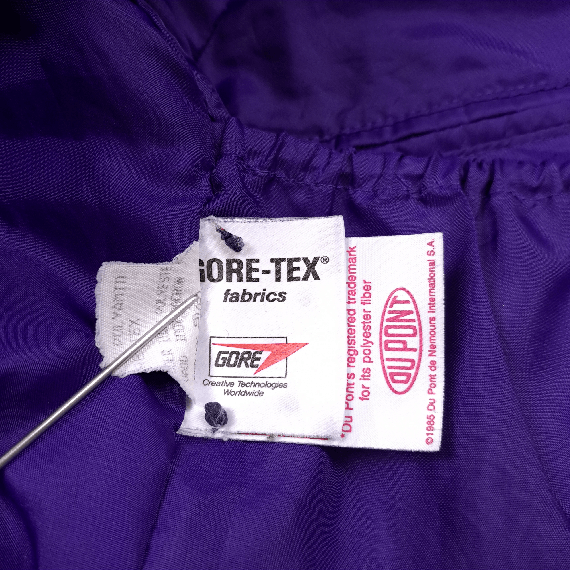 Vintage 90's Vintage Gortex Mover Technical Skiwear Purple Jacket Size US L / EU 52-54 / 3 - 5 Thumbnail
