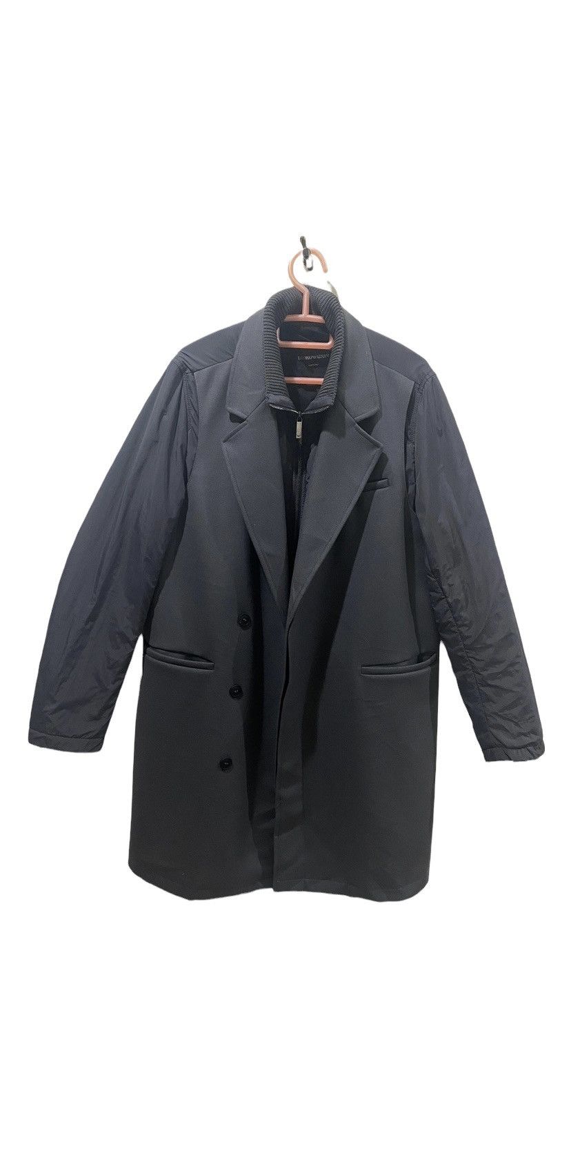 Emporio Armani Emporio Armani Unique Puffer+Coat Ordine Stargionale Size US L / EU 52-54 / 3 - 2 Thumbnail