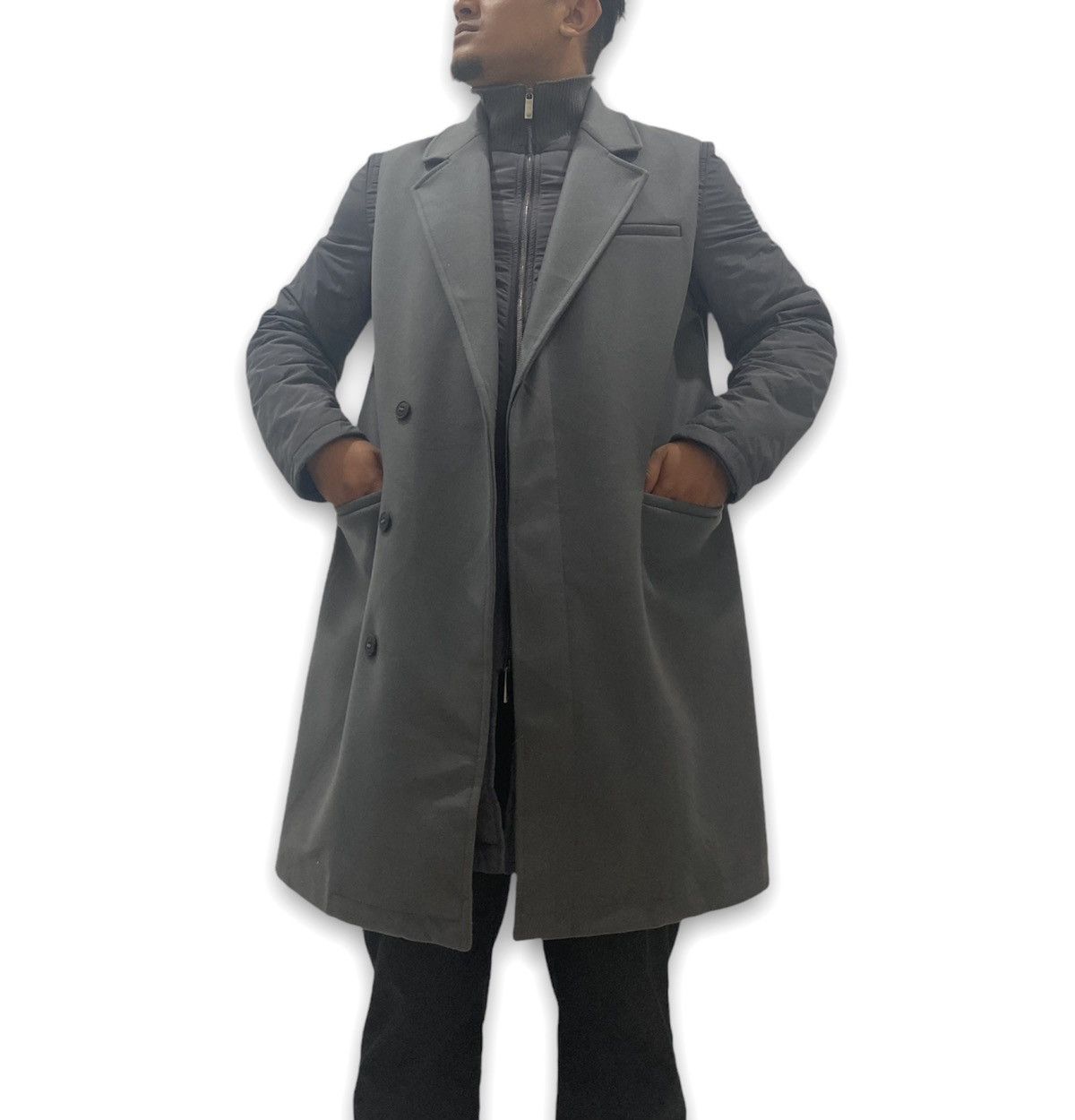Emporio Armani Emporio Armani Unique Puffer+Coat Ordine Stargionale Size US L / EU 52-54 / 3 - 1 Thumbnail