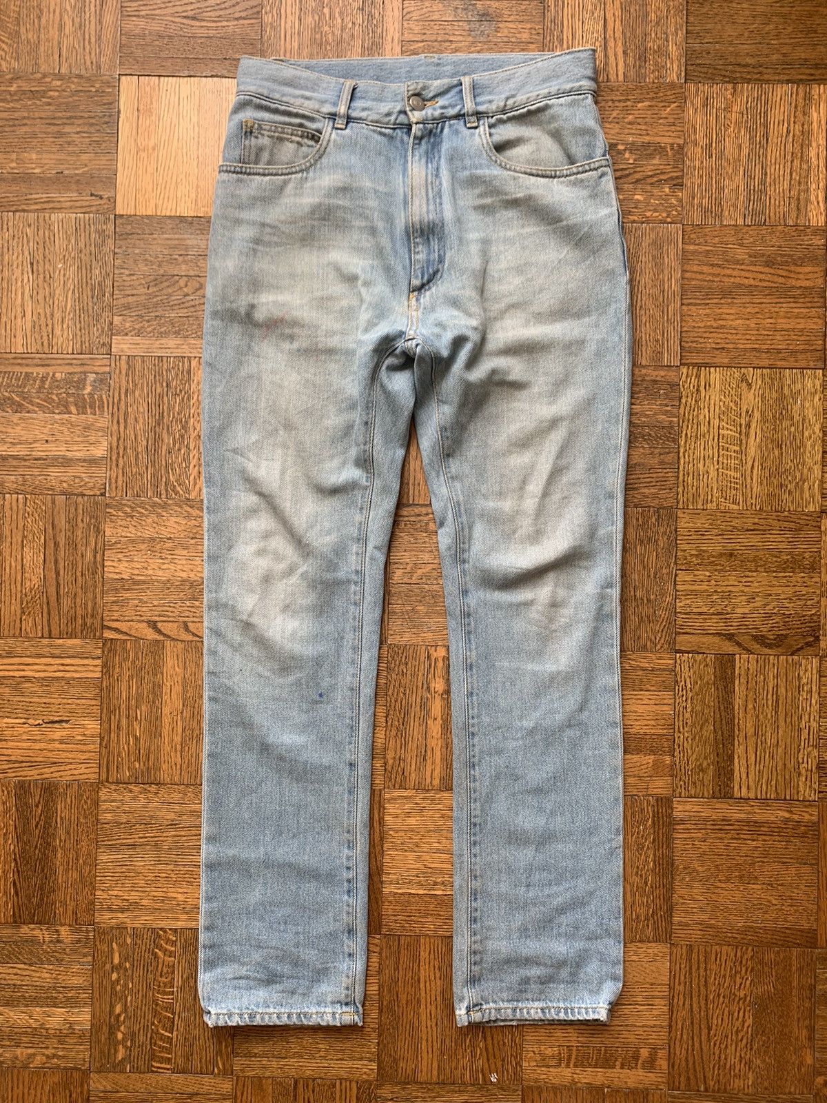 Maison Margiela Maison Margiela Blue Denim Size US 29 - 1 Thumbnail