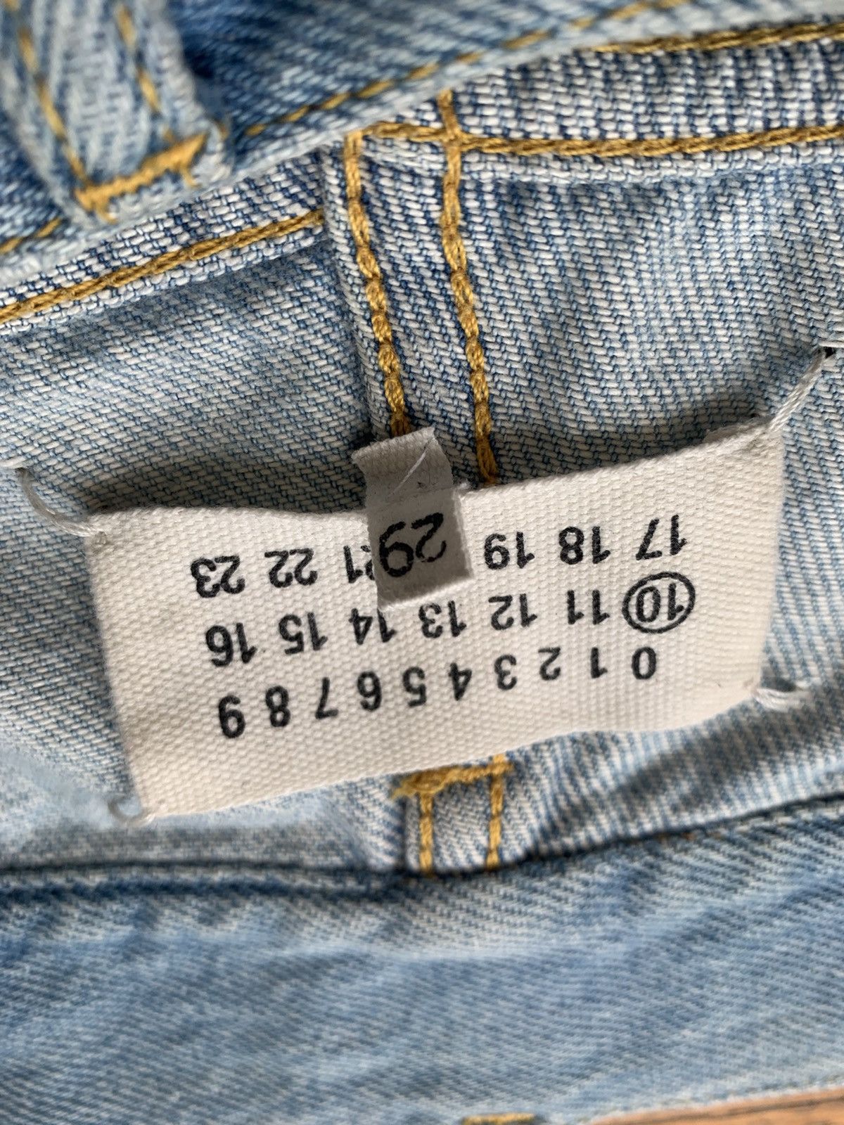 Maison Margiela Maison Margiela Blue Denim Size US 29 - 7 Thumbnail