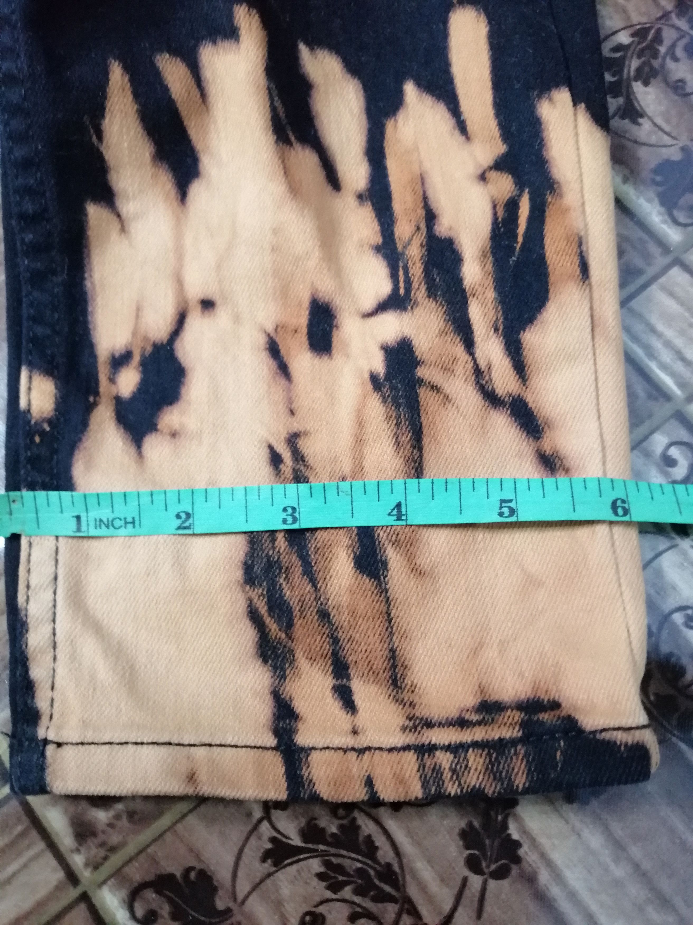 Japanese Brand Super Black Bleach HnM Skinny Fit Design For Dior Size US 32 / EU 48 - 10 Thumbnail