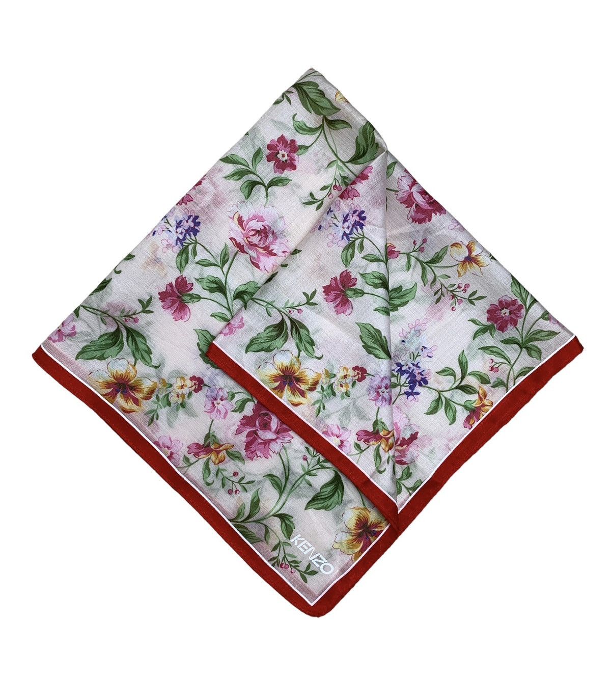 Kenzo Kenzo Flower Handkerchief Pocketsquares Size ONE SIZE - 2 Thumbnail