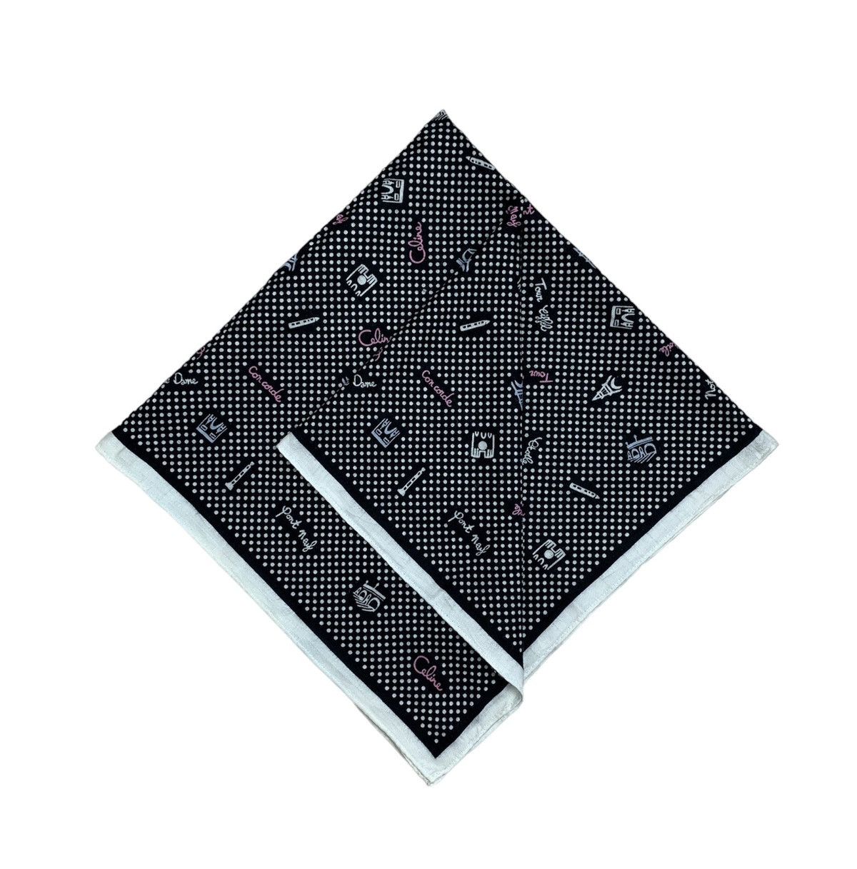 Celine Celine Handkerchief Pocketsquares Size ONE SIZE - 2 Thumbnail
