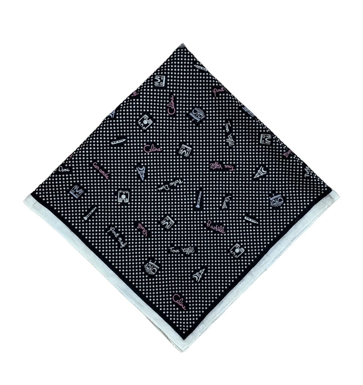 Celine Celine Handkerchief Pocketsquares Size ONE SIZE - 1 Thumbnail