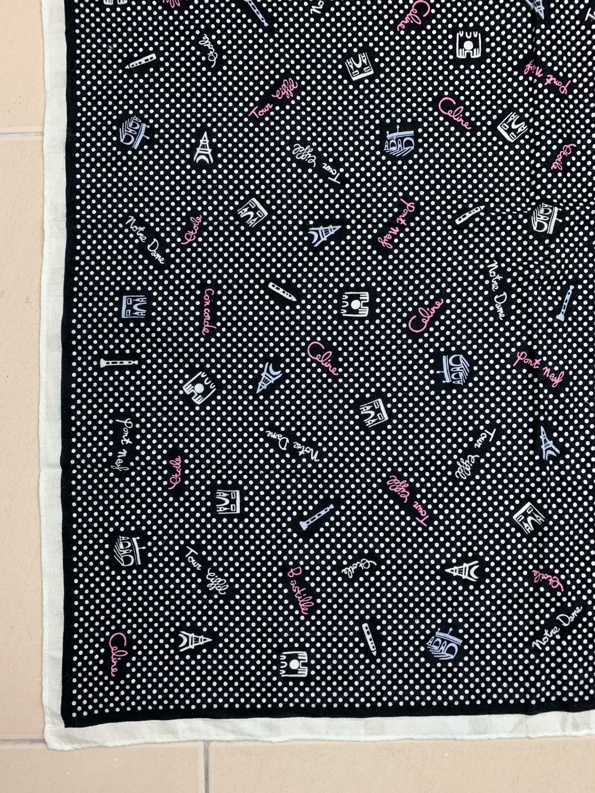 Celine Celine Handkerchief Pocketsquares Size ONE SIZE - 7 Thumbnail