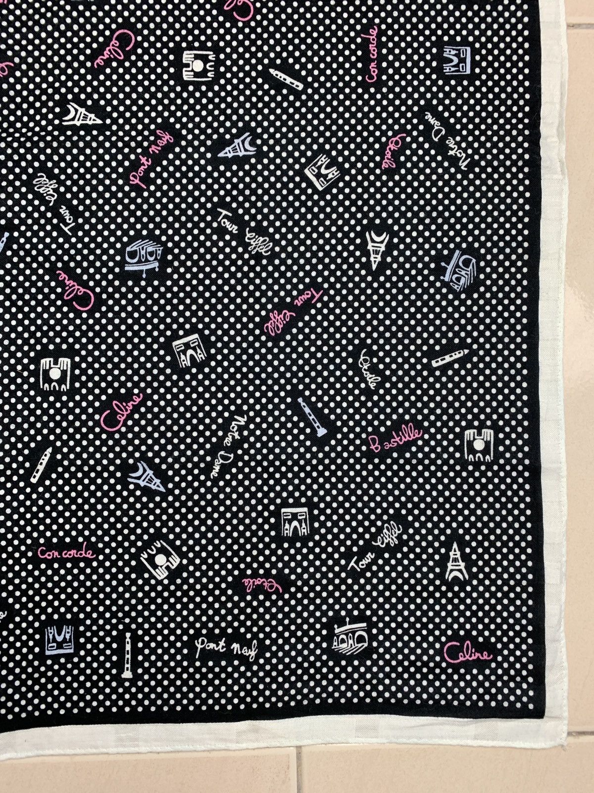 Celine Celine Handkerchief Pocketsquares Size ONE SIZE - 4 Thumbnail