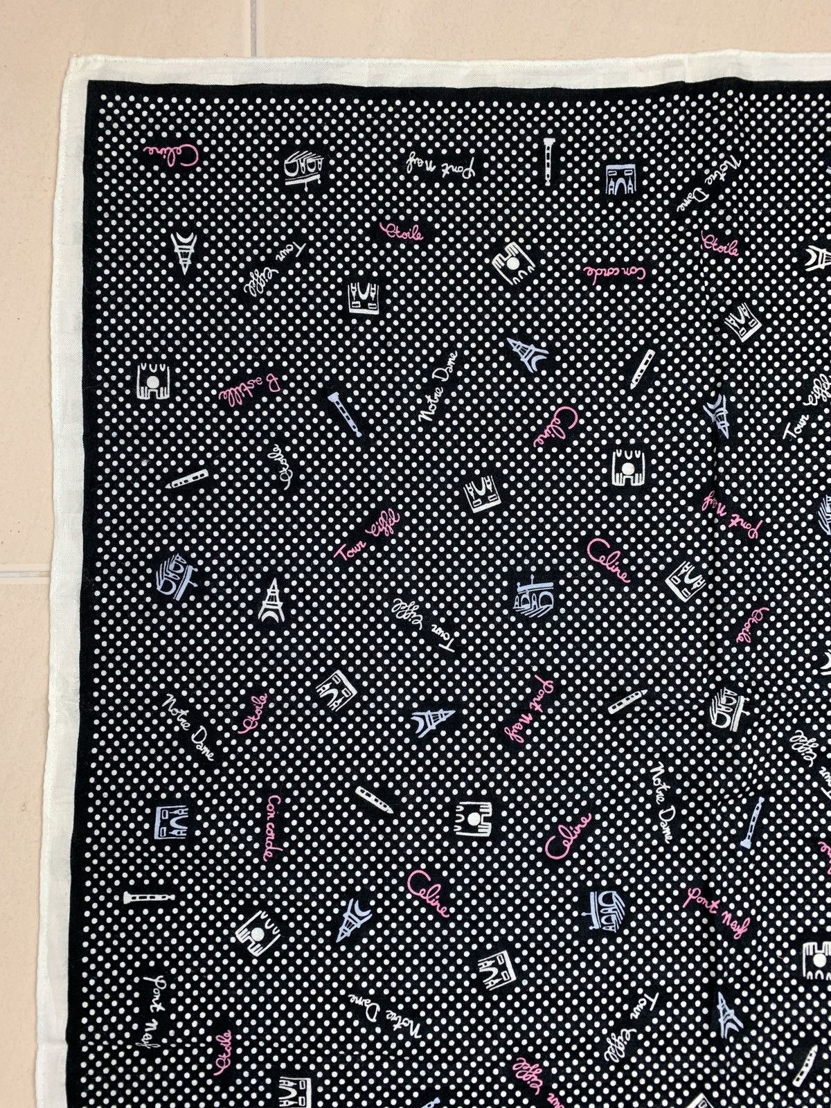 Celine Celine Handkerchief Pocketsquares Size ONE SIZE - 6 Thumbnail