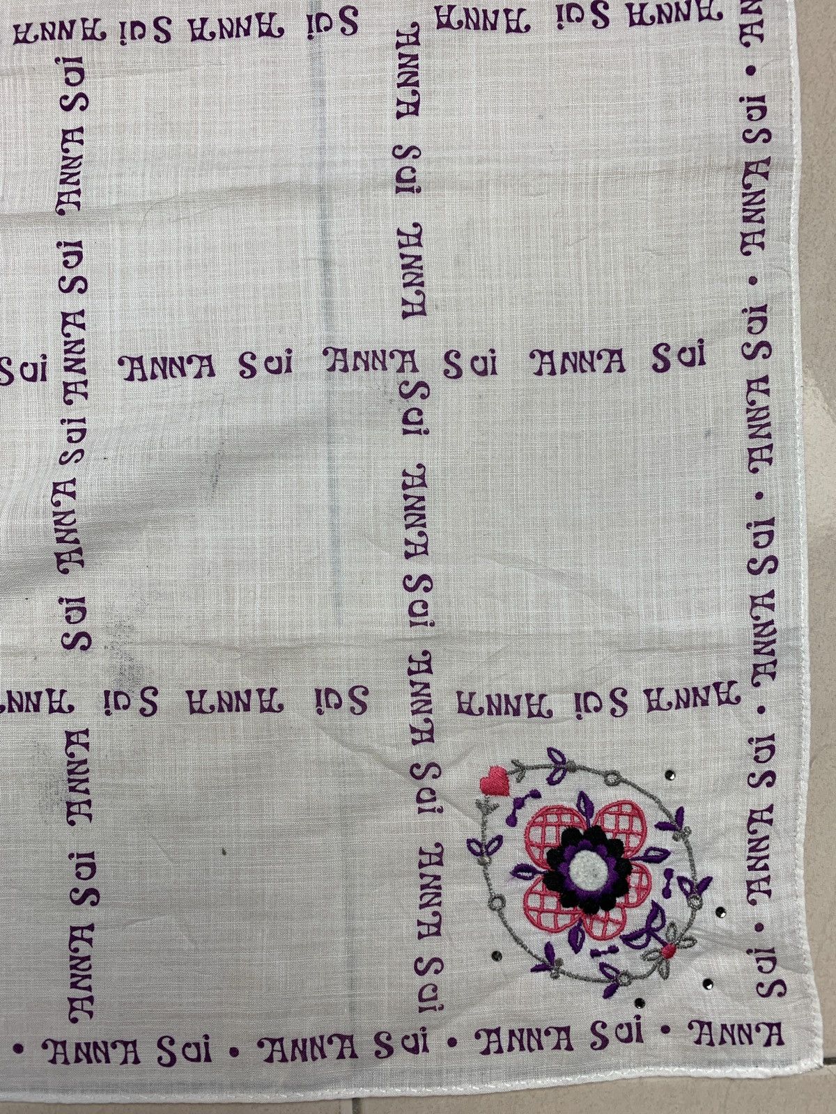 Anna Sui Anna Sui Handkerchief Pocketsquares Size ONE SIZE - 4 Thumbnail