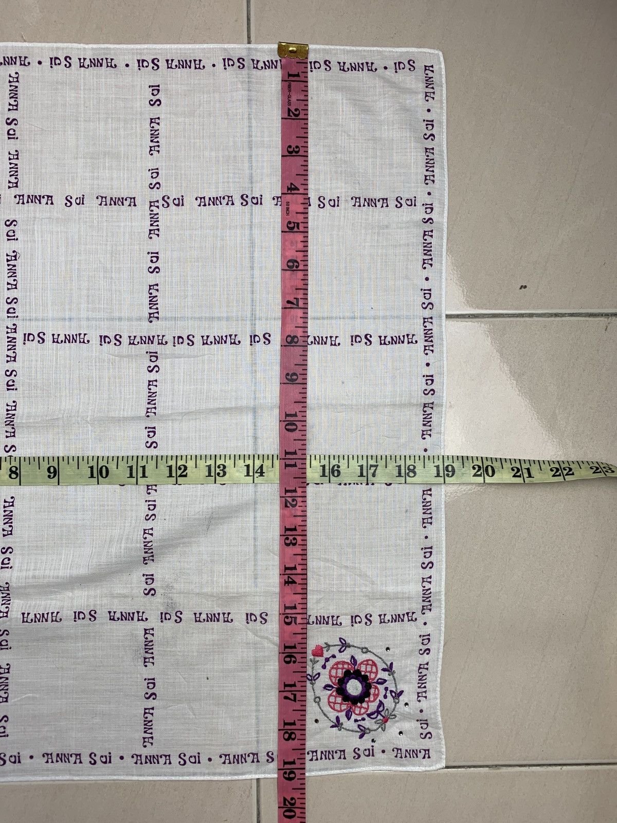 Anna Sui Anna Sui Handkerchief Pocketsquares Size ONE SIZE - 8 Thumbnail