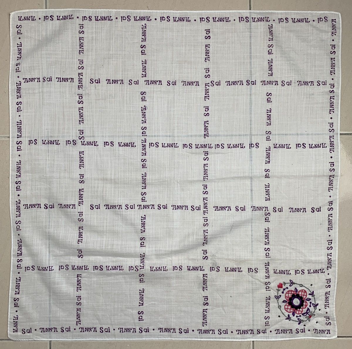 Anna Sui Anna Sui Handkerchief Pocketsquares Size ONE SIZE - 3 Thumbnail