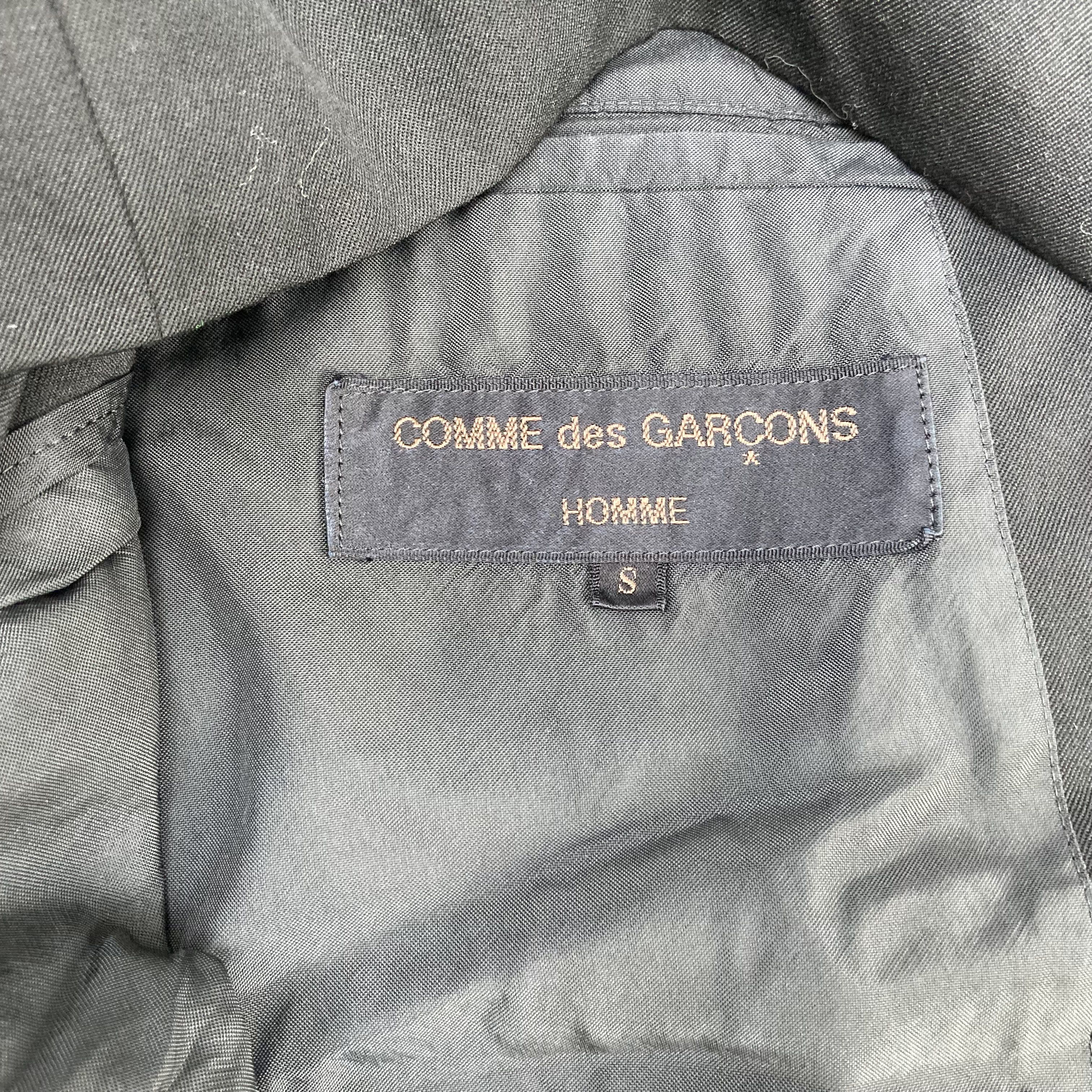 Comme des Garcons × Japanese Brand Vtg Comme Des Garcons Home Long Sleeve Mens Coat Blazer Size US S / EU 44-46 / 1 - 3 Thumbnail