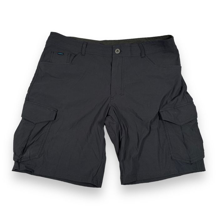 Kuhl Kuhl Cargo Shorts Hiking Trail Dark Blue Flat Front 38 Grailed