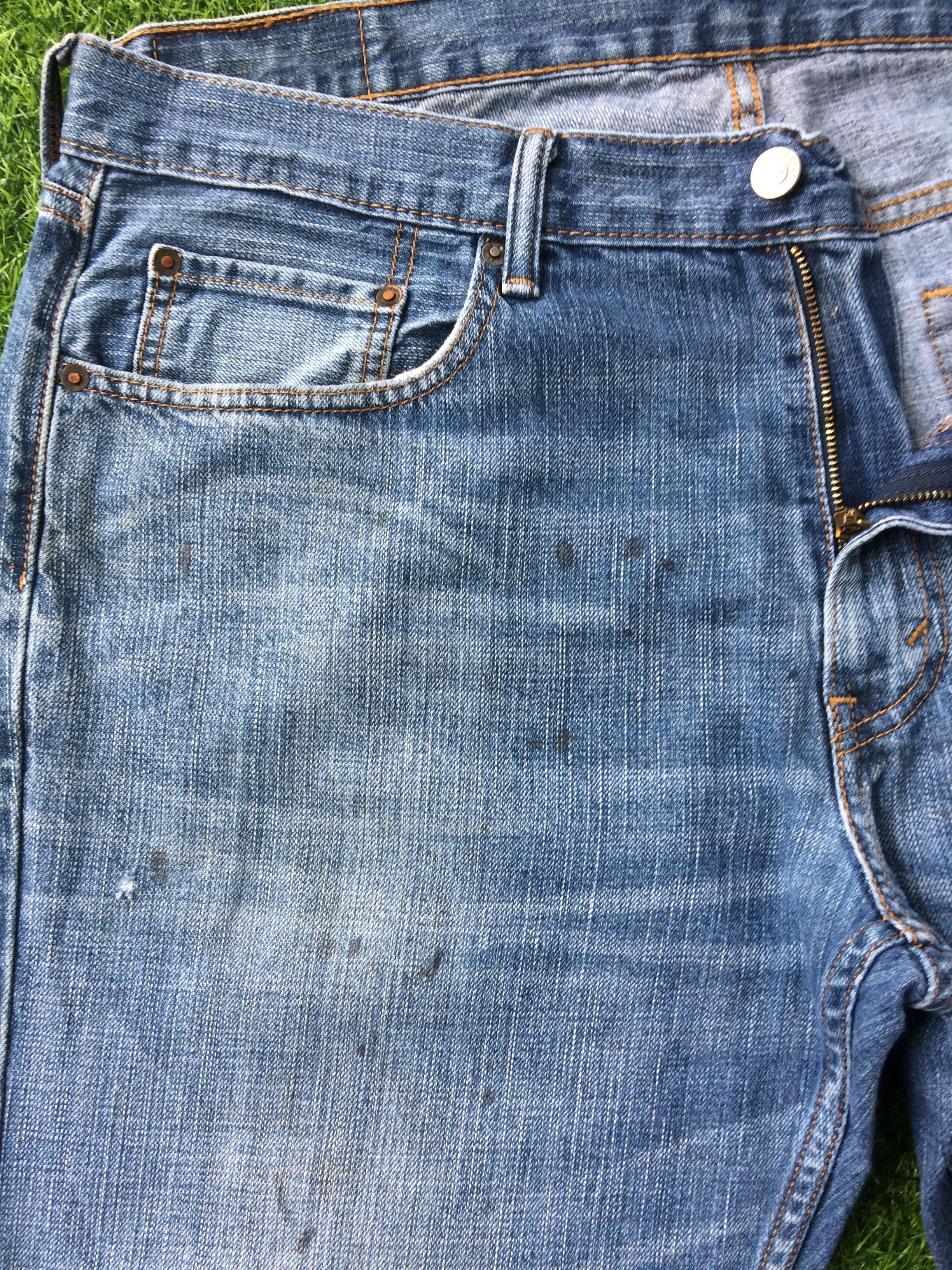 Levi's Vintage Distressed Levis 559 Jeans #B-375 Size US 37 - 3 Thumbnail