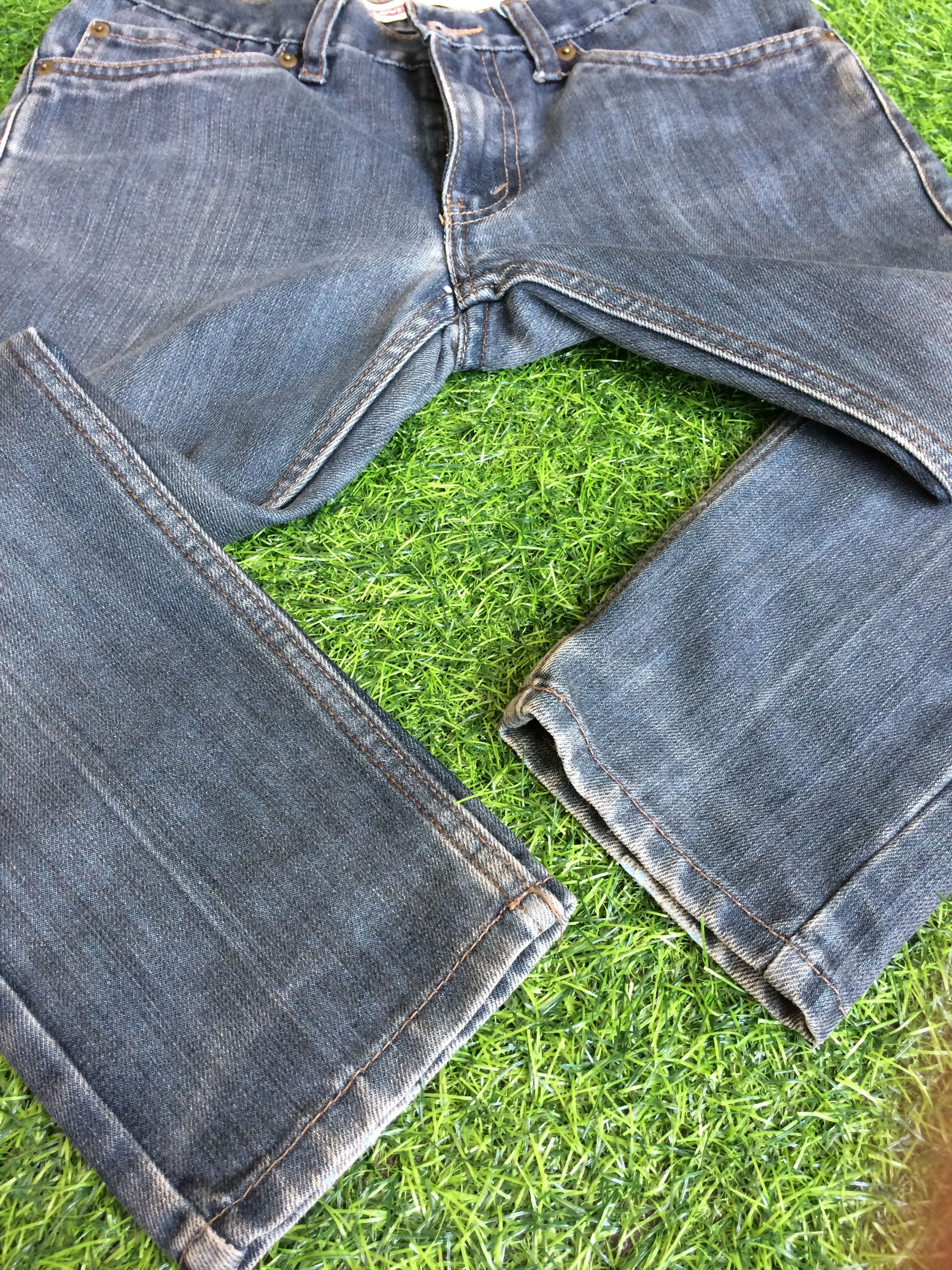 Levi's Vintage Distressed Levi's 511 Cropped Jeans #B-131 Size 28" / US 6 / IT 42 - 5 Thumbnail