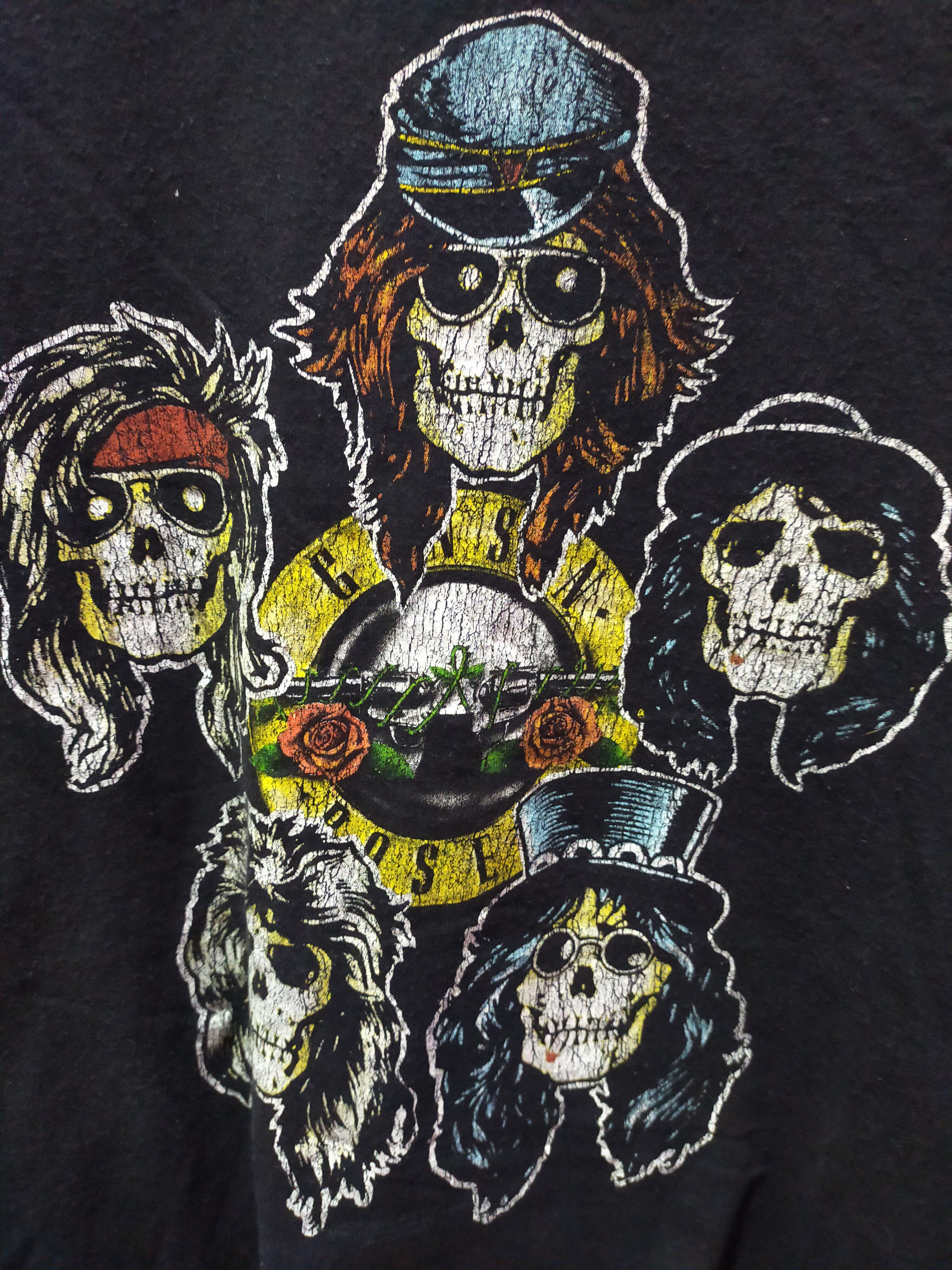 Band Tees 🔥Rare🔥Vintage Distressed Gun N Roses Band tee Size US XL / EU 56 / 4 - 5 Thumbnail