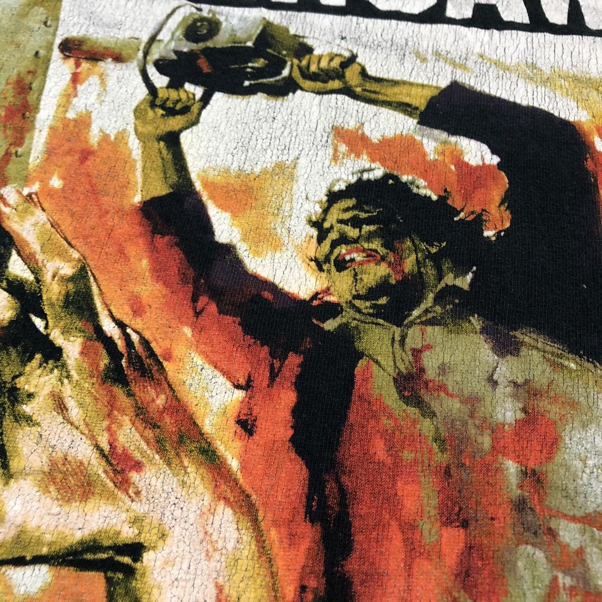 Vintage The Texas Chainsaw Massacre Leatherface Horror Movie Shirt Size US M / EU 48-50 / 2 - 6 Thumbnail