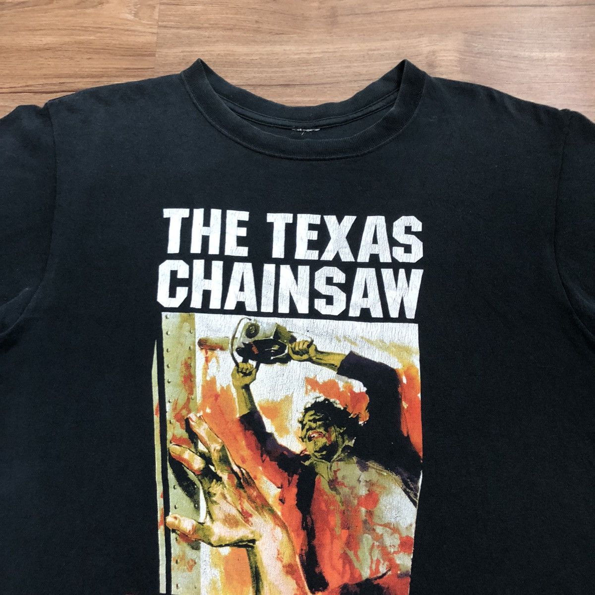 Vintage The Texas Chainsaw Massacre Leatherface Horror Movie Shirt Size US M / EU 48-50 / 2 - 4 Thumbnail