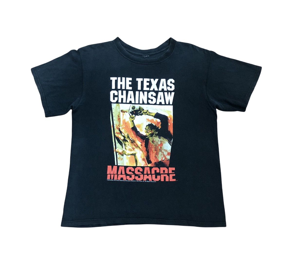 Vintage The Texas Chainsaw Massacre Leatherface Horror Movie Shirt Size US M / EU 48-50 / 2 - 1 Thumbnail