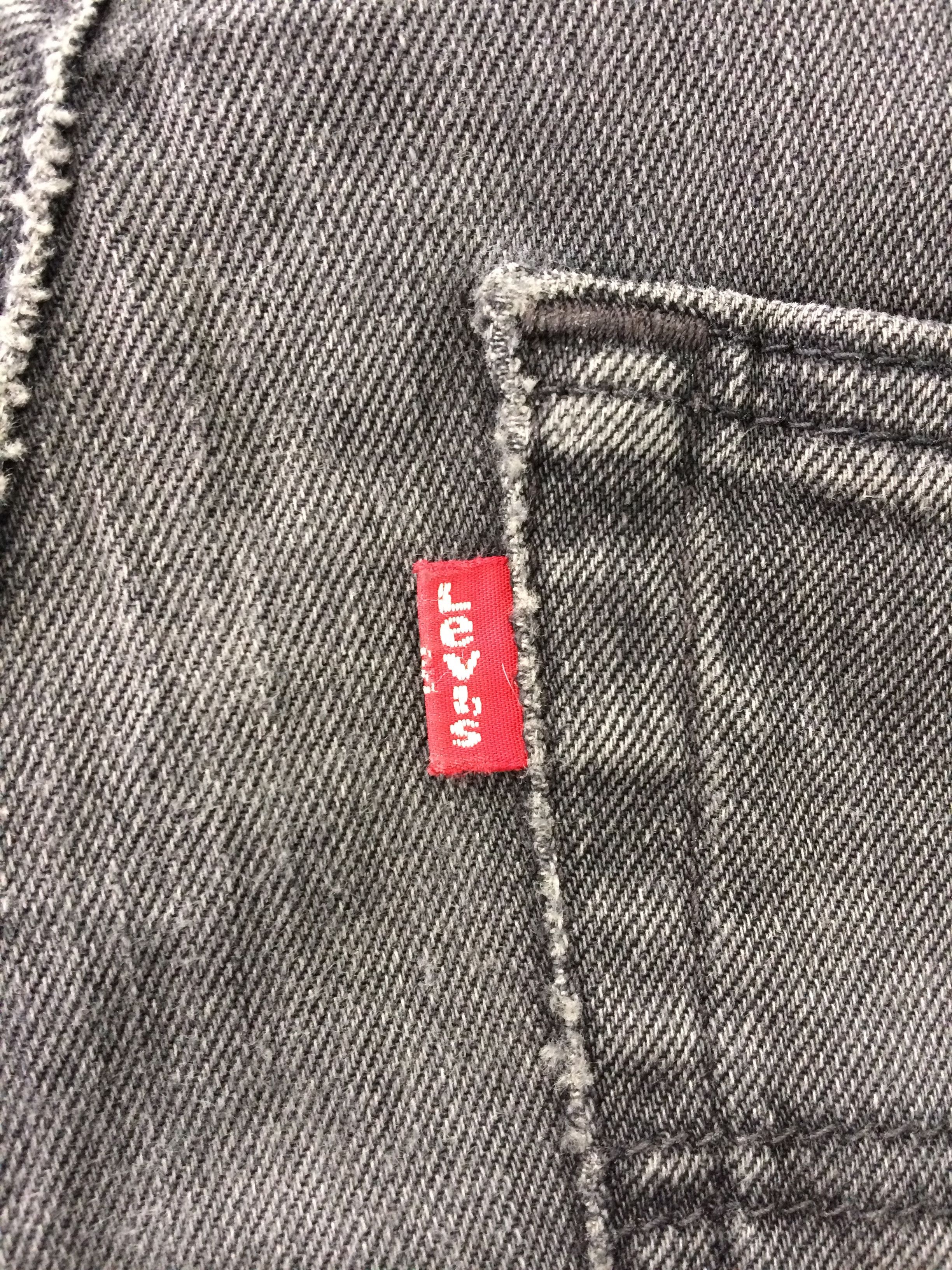 Levi's Distressed Levis 511 Slim Fit Jeans #B-059 Size US 35 - 8 Thumbnail