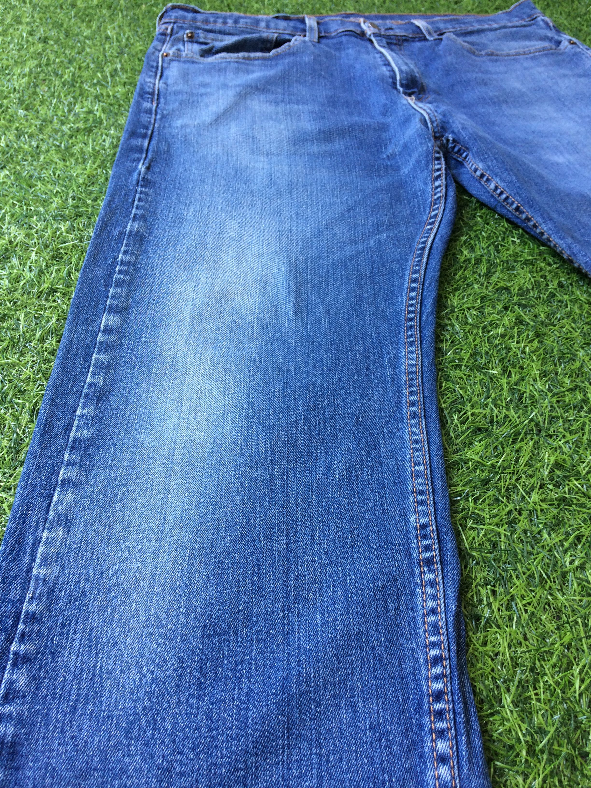 Levi's Vintage Distressed Levis 505 Stretch Jeans #B-389 Size US 35 - 4 Thumbnail