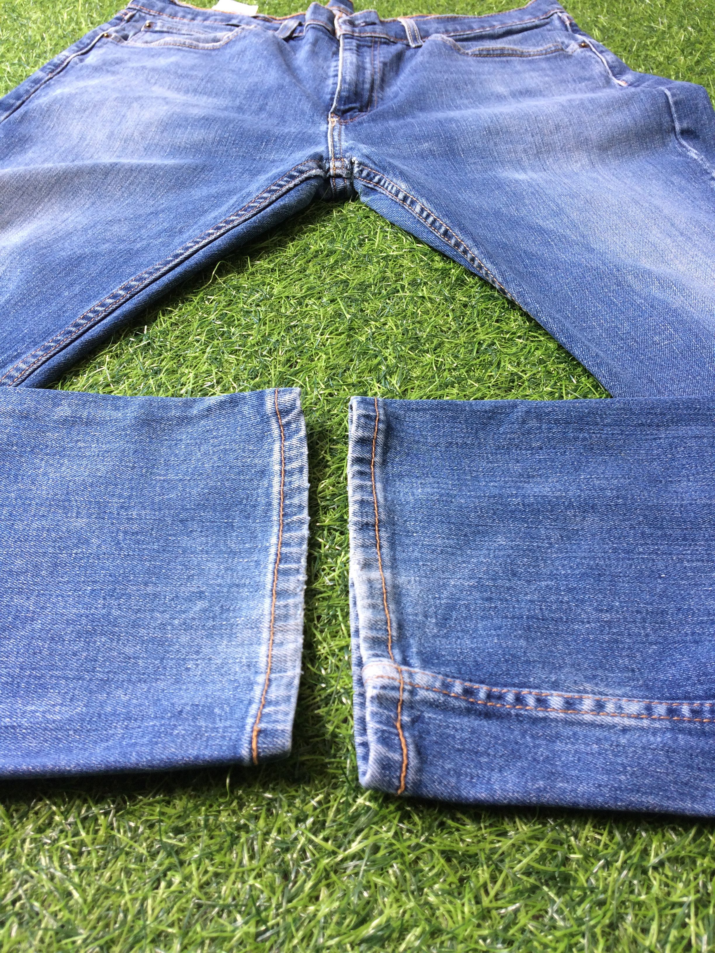 Levi's Vintage Distressed Levis 505 Stretch Jeans #B-389 Size US 35 - 5 Thumbnail