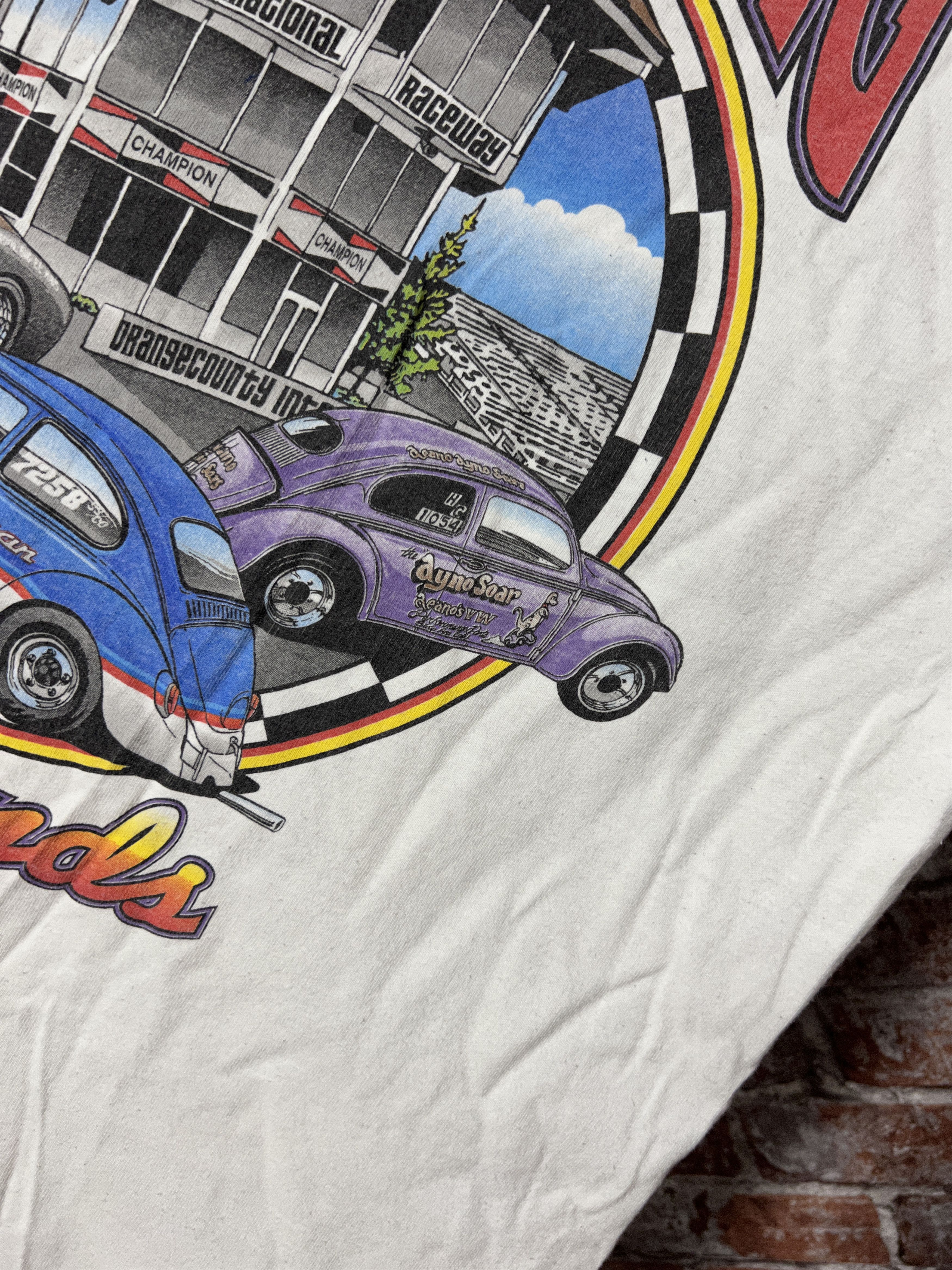 NASCAR Vintage 2000s Drag Racing Legends NHRA Racing T-shirt Size US L / EU 52-54 / 3 - 19 Thumbnail