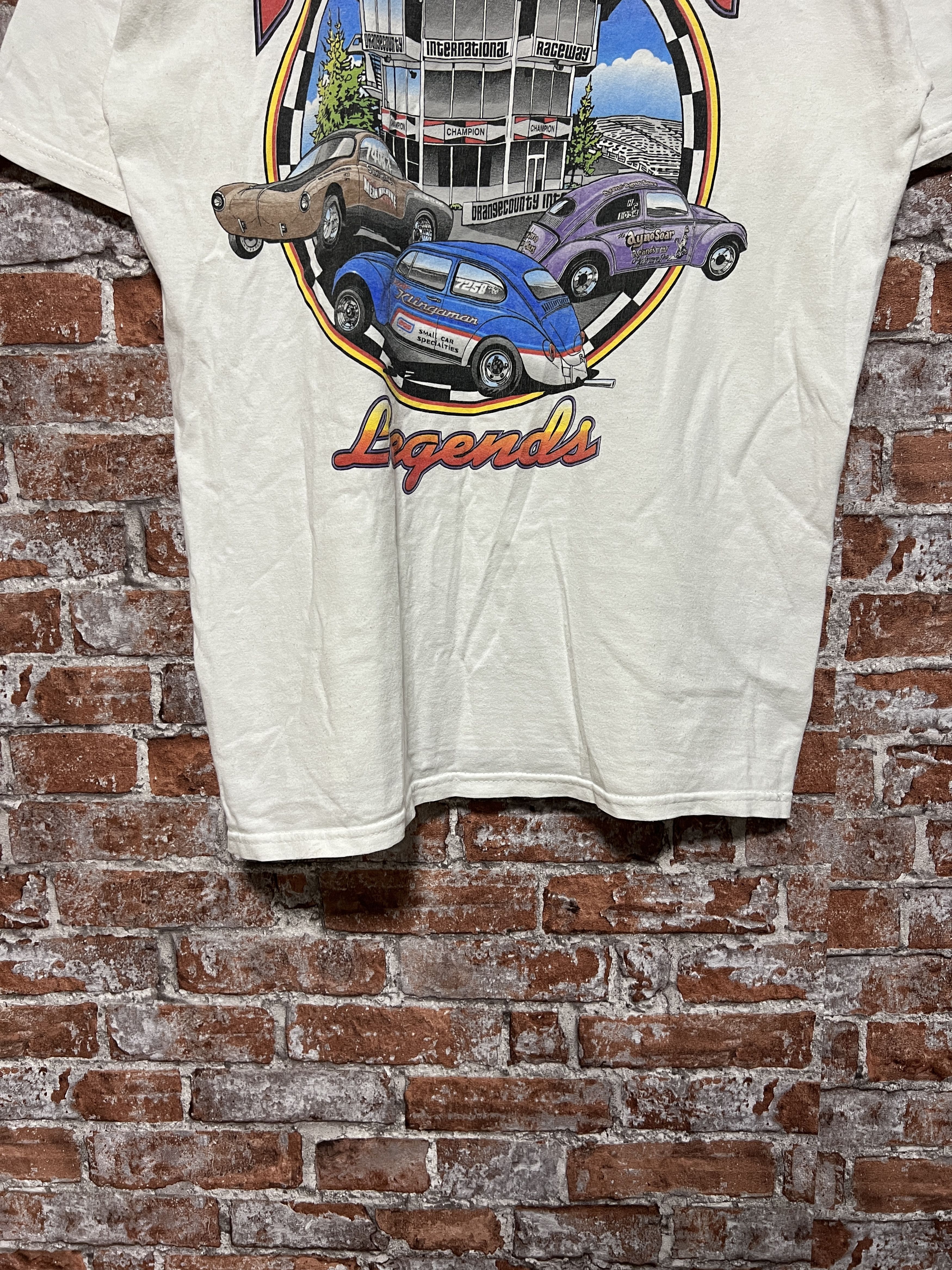 NASCAR Vintage 2000s Drag Racing Legends NHRA Racing T-shirt Size US L / EU 52-54 / 3 - 15 Thumbnail