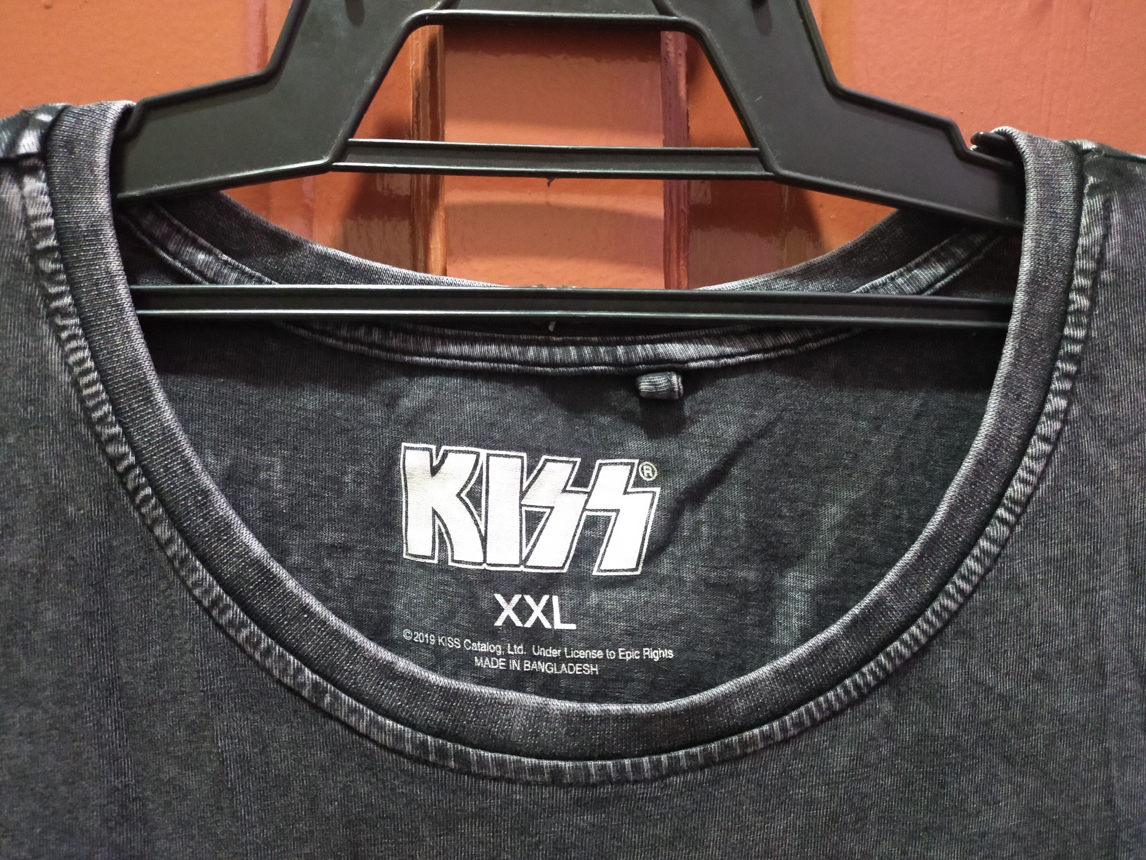 Band Tees Distressed Kiss Band tee Size US XXL / EU 58 / 5 - 3 Thumbnail