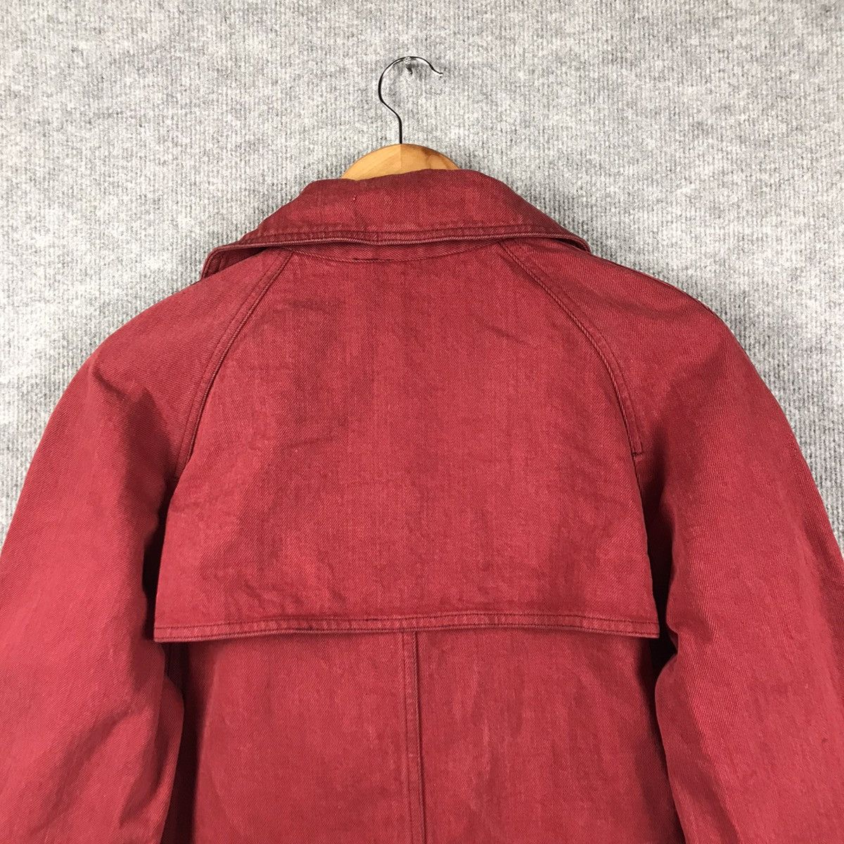 Y's × Yohji Yamamoto YOHJI YAMAMOTO DOUBLE BREAST COTTAN COAT JACKET RARE COLOUR Size US M / EU 48-50 / 2 - 8 Thumbnail