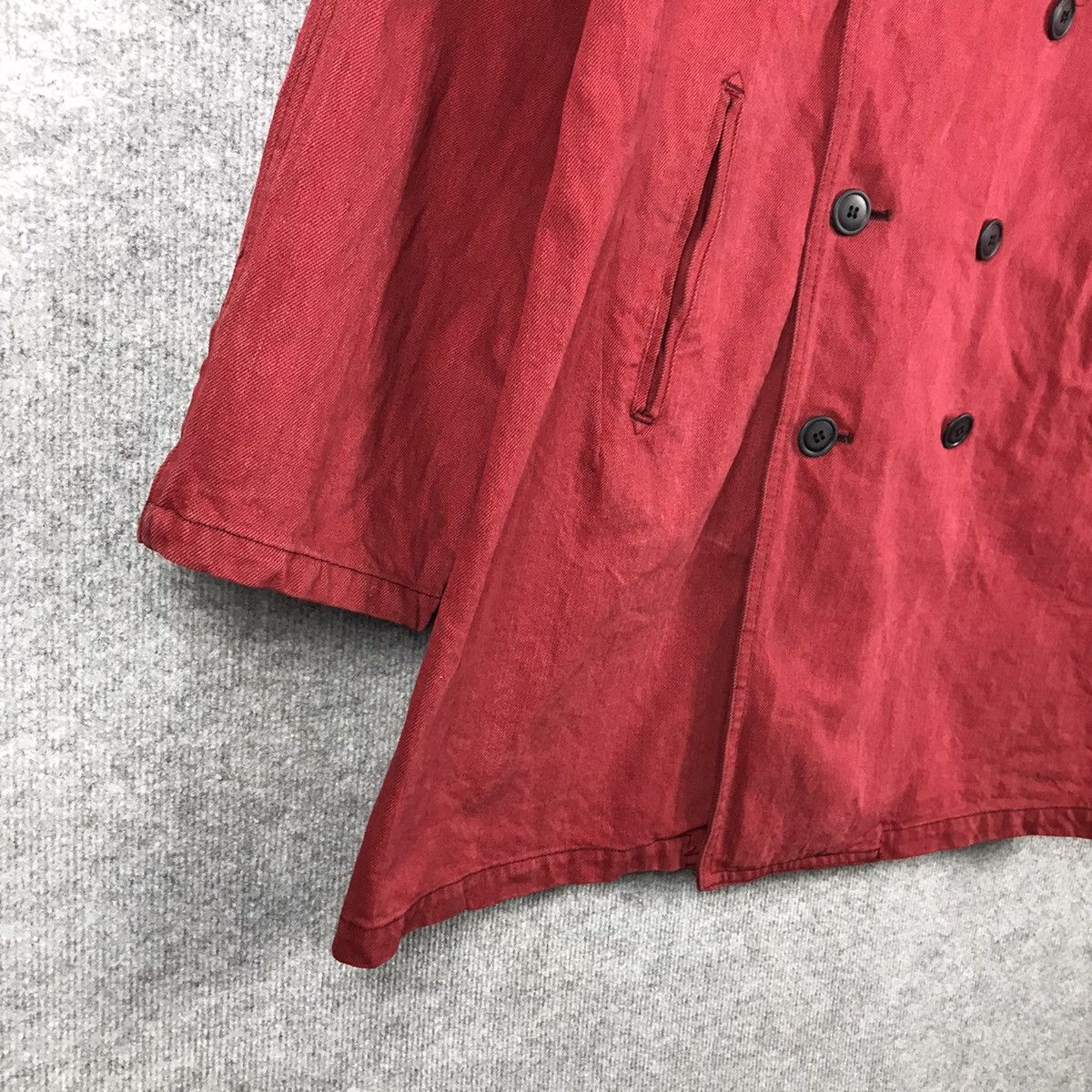 Y's × Yohji Yamamoto YOHJI YAMAMOTO DOUBLE BREAST COTTAN COAT JACKET RARE COLOUR Size US M / EU 48-50 / 2 - 5 Thumbnail