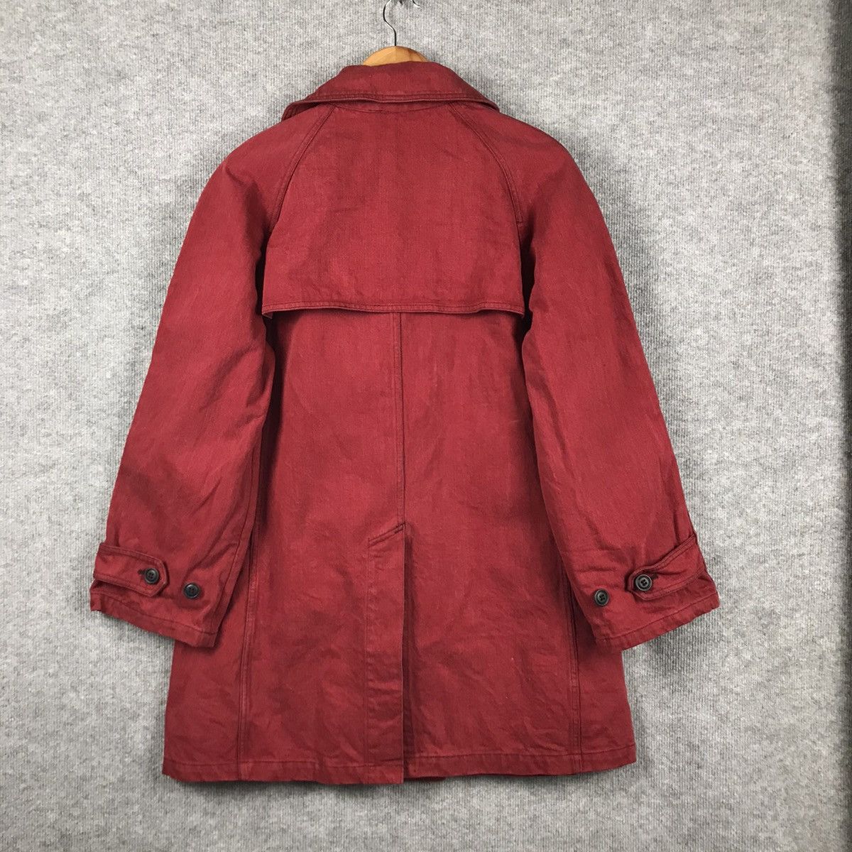 Y's × Yohji Yamamoto YOHJI YAMAMOTO DOUBLE BREAST COTTAN COAT JACKET RARE COLOUR Size US M / EU 48-50 / 2 - 7 Thumbnail
