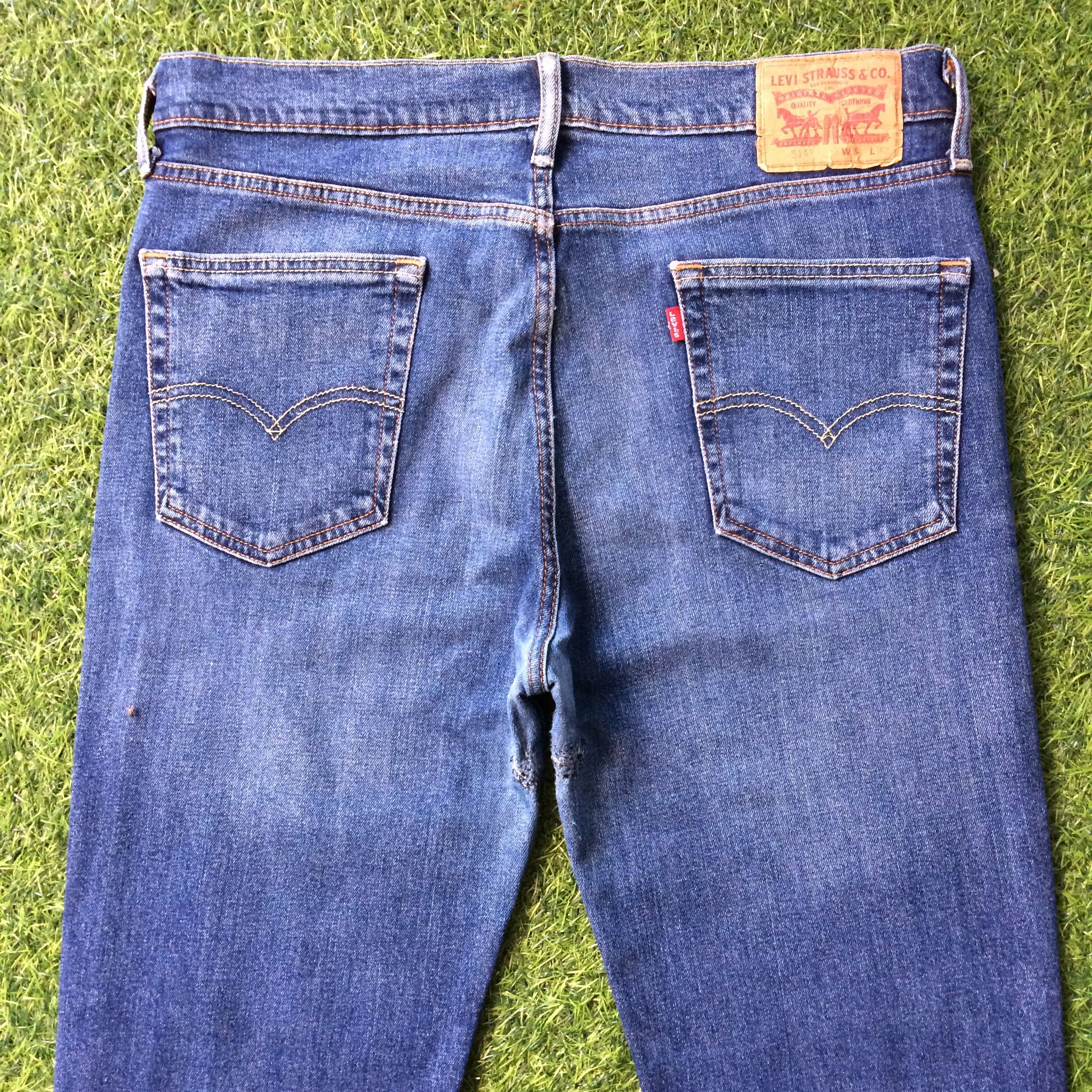 Levi's Distressed Levis 514 Jeans #B-695 Size US 35 - 4 Thumbnail