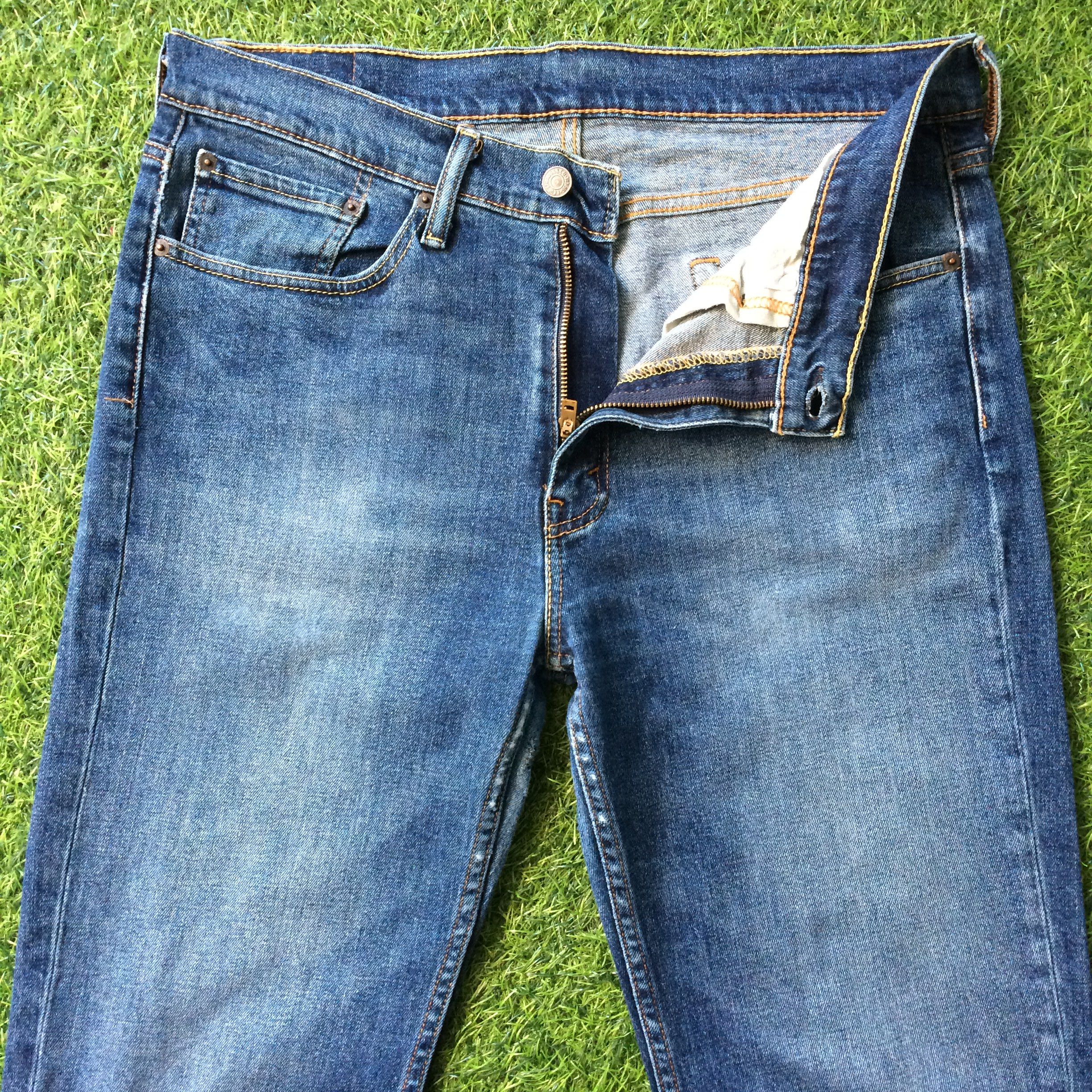 Levi's Distressed Levis 514 Jeans #B-695 Size US 35 - 3 Thumbnail