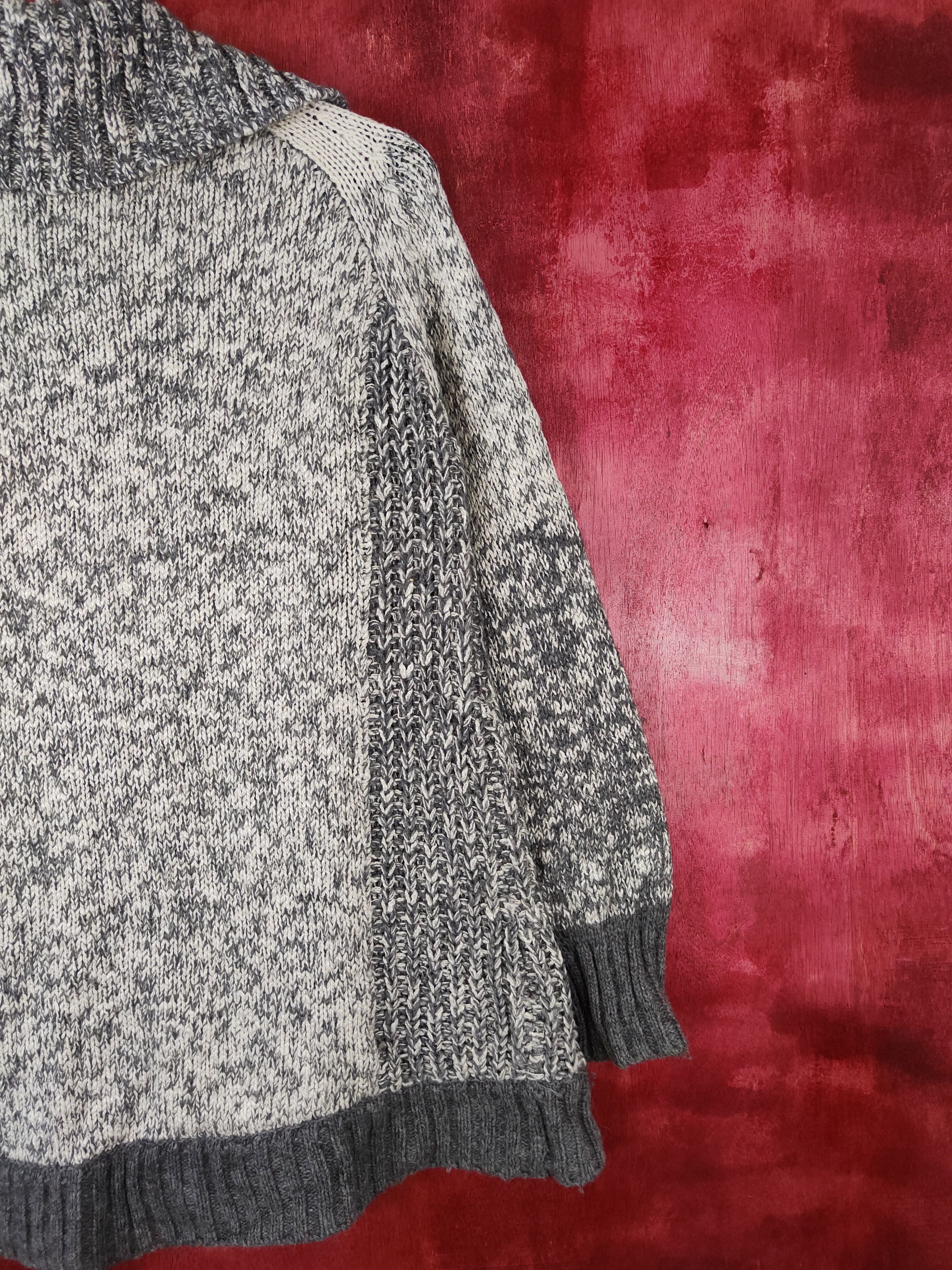 Ne-Net Né-net Gray Knitwear cardign art japan #5171 Size US M / EU 48-50 / 2 - 9 Thumbnail