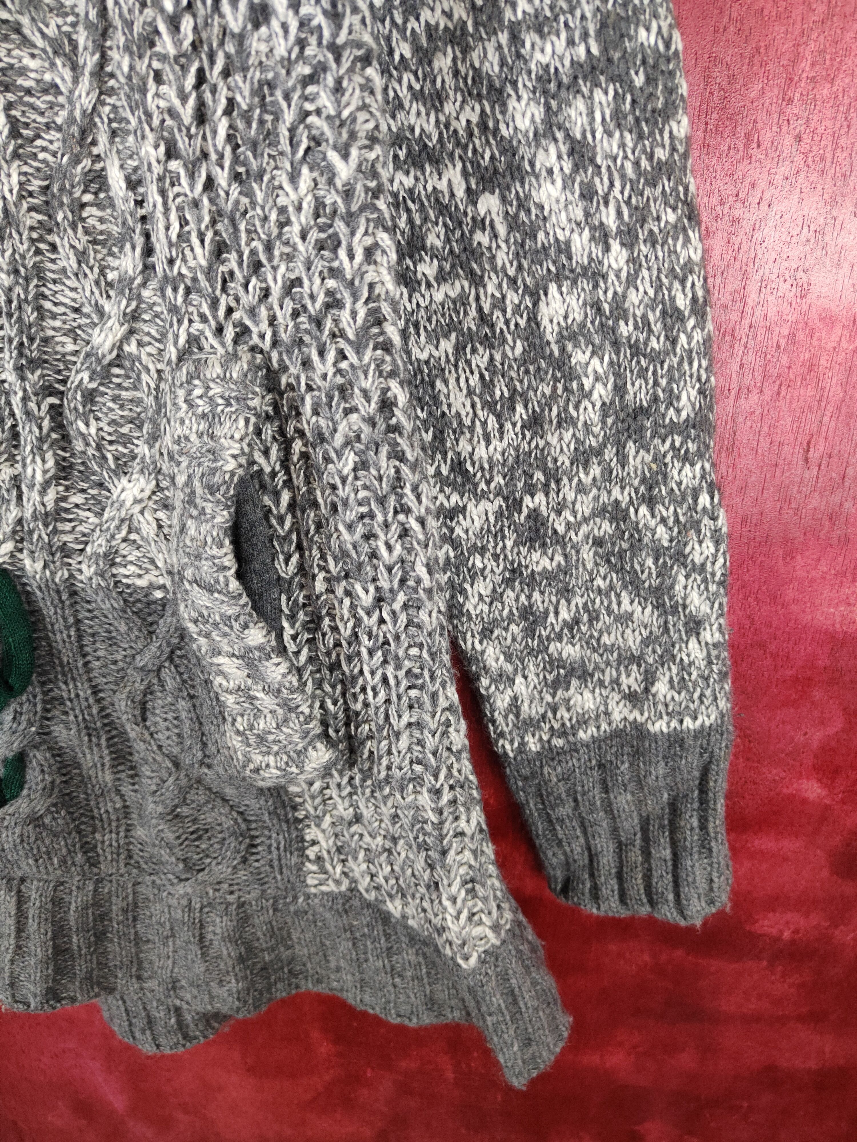 Ne-Net Né-net Gray Knitwear cardign art japan #5171 Size US M / EU 48-50 / 2 - 4 Thumbnail