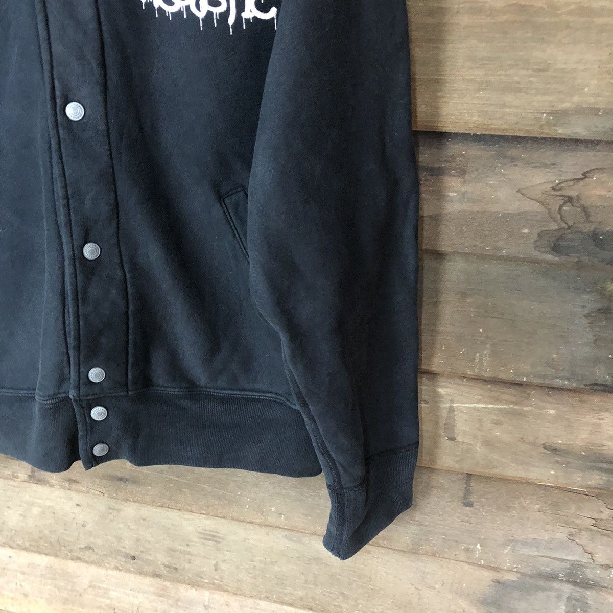 Japanese Brand Acoustic japan sweater Dark blue Hoodie #4767 Size US M / EU 48-50 / 2 - 7 Thumbnail