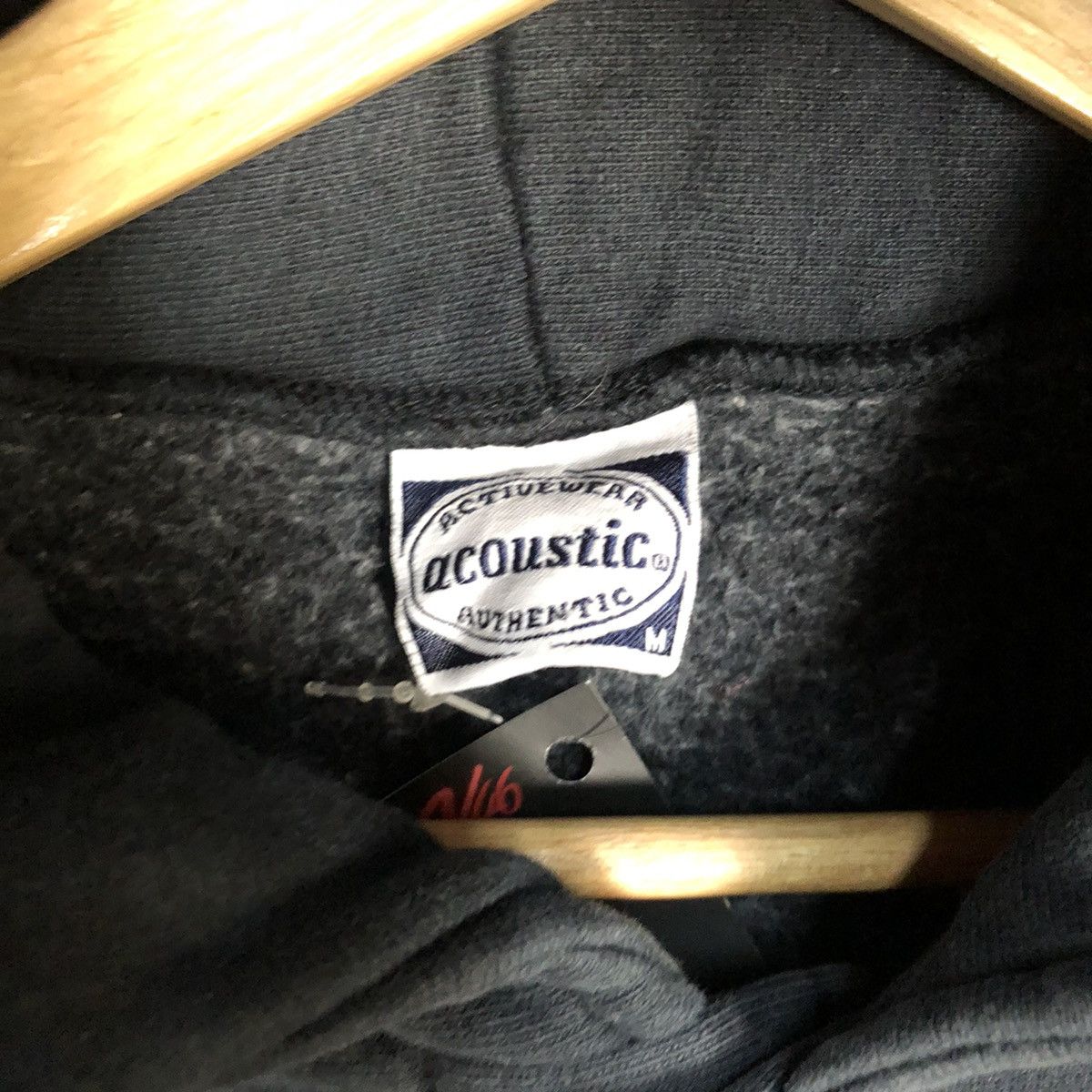 Japanese Brand Acoustic japan sweater Dark blue Hoodie #4767 Size US M / EU 48-50 / 2 - 9 Thumbnail
