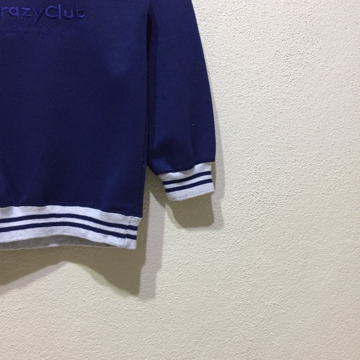 Japanese Brand × Vintage Vintage Crazy Club Sweatshirt Embroidered Big Logo size M Size US M / EU 48-50 / 2 - 4 Thumbnail