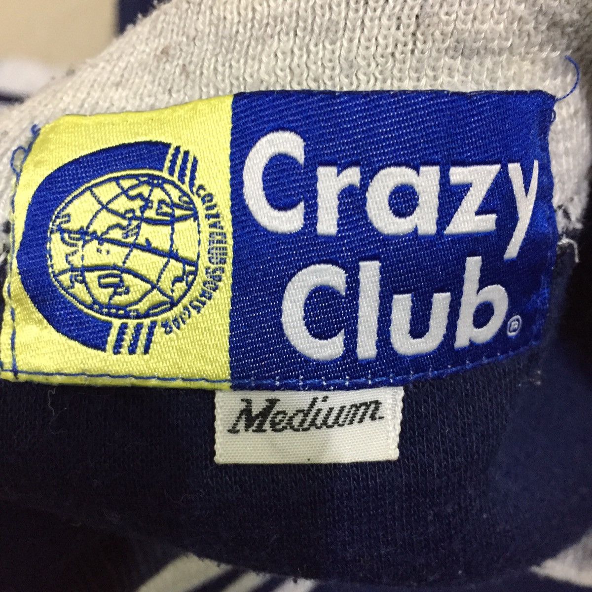 Japanese Brand × Vintage Vintage Crazy Club Sweatshirt Embroidered Big Logo size M Size US M / EU 48-50 / 2 - 7 Thumbnail