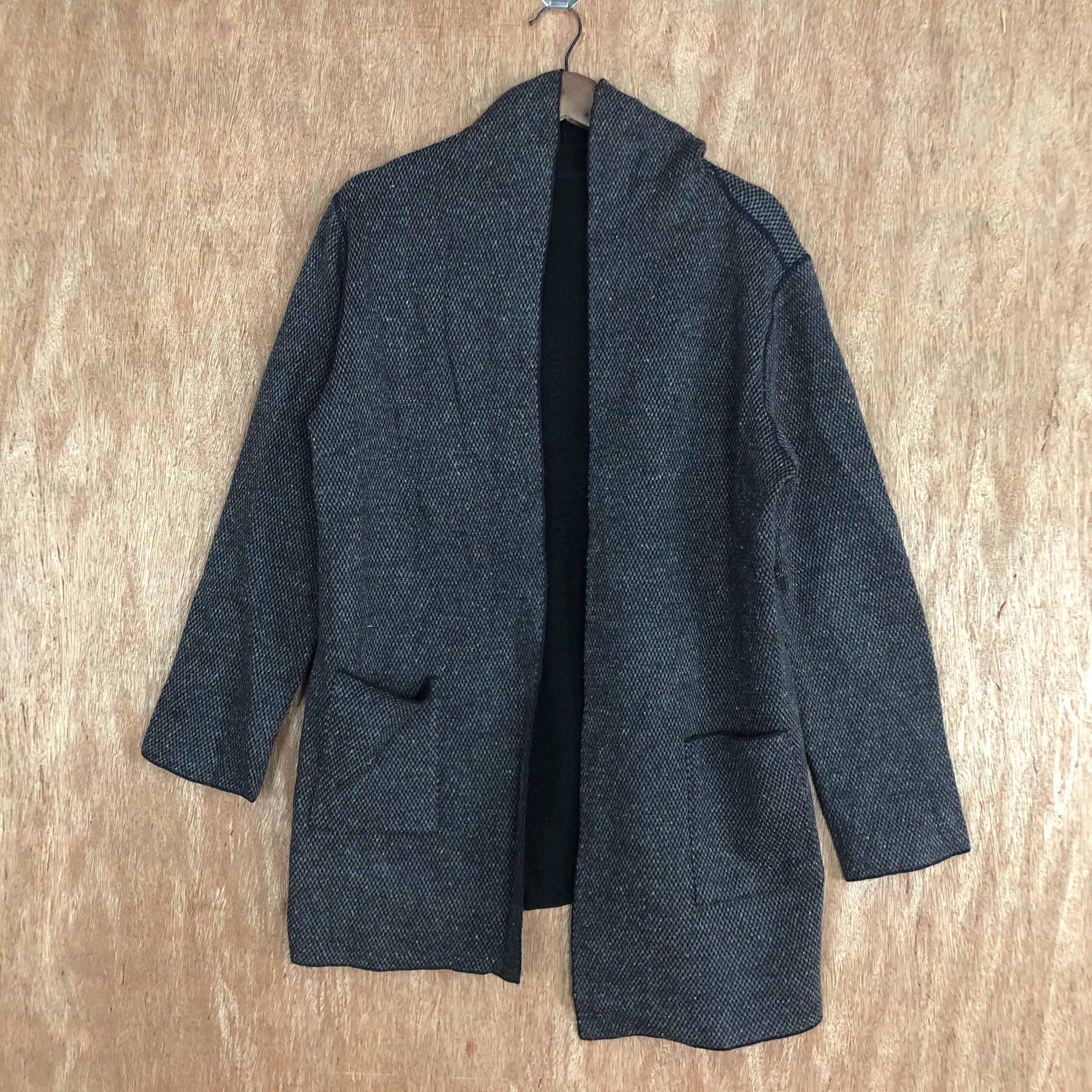 Japanese Brand DLL Japan Brand Black knitwear Cardigan #c533 Size US L / EU 52-54 / 3 - 1 Thumbnail