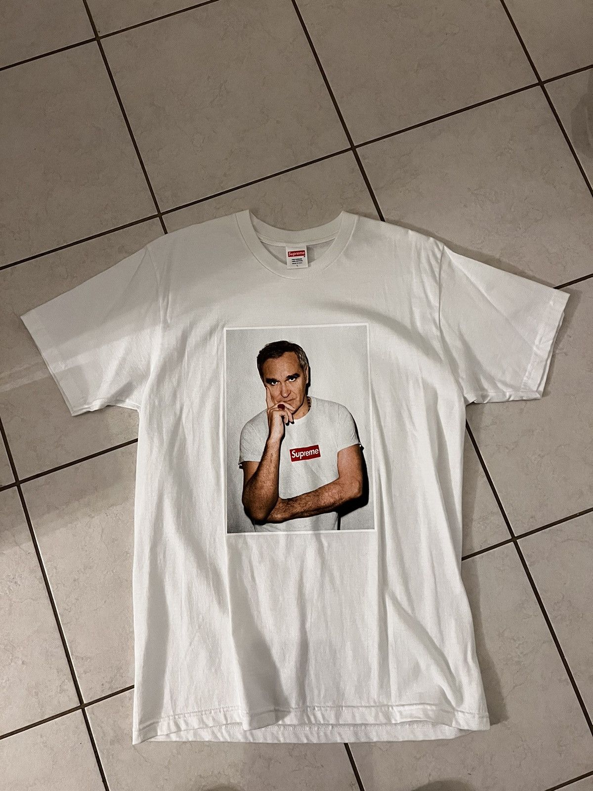 Supreme Supreme Morrissey photo tee | Grailed