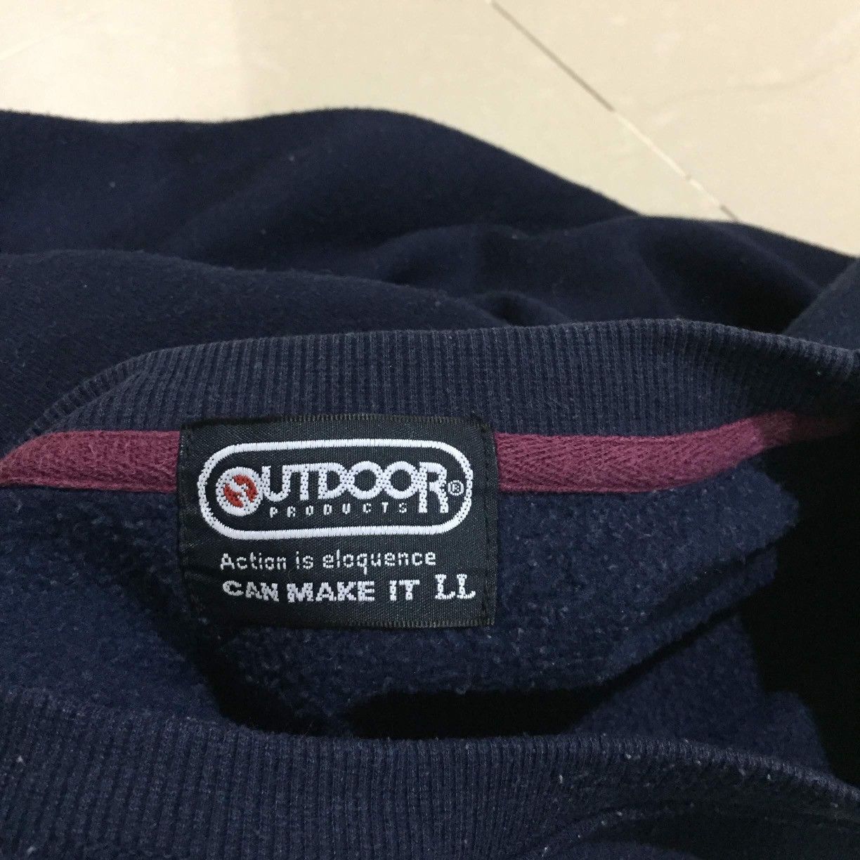 Other OUTDOOR Sweatshirt Spellout Big Logo size L Size US L / EU 52-54 / 3 - 8 Thumbnail