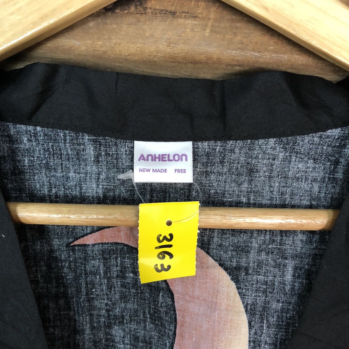 Japanese Brand Kimono art lady japan Black cardigan #3163 Size US L / EU 52-54 / 3 - 9 Thumbnail