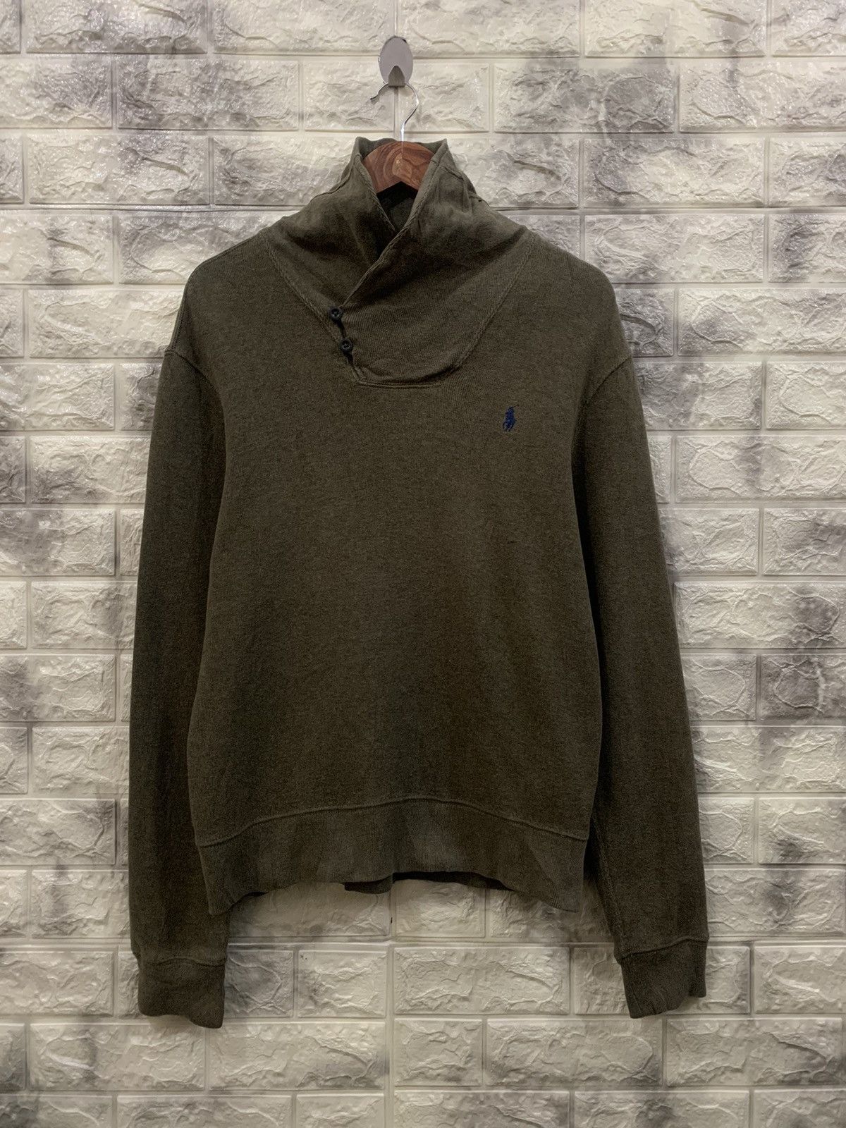 Polo Ralph Lauren Vintage Polo Ralph Lauren Highneck Sweater Size US S / EU 44-46 / 1 - 1 Thumbnail