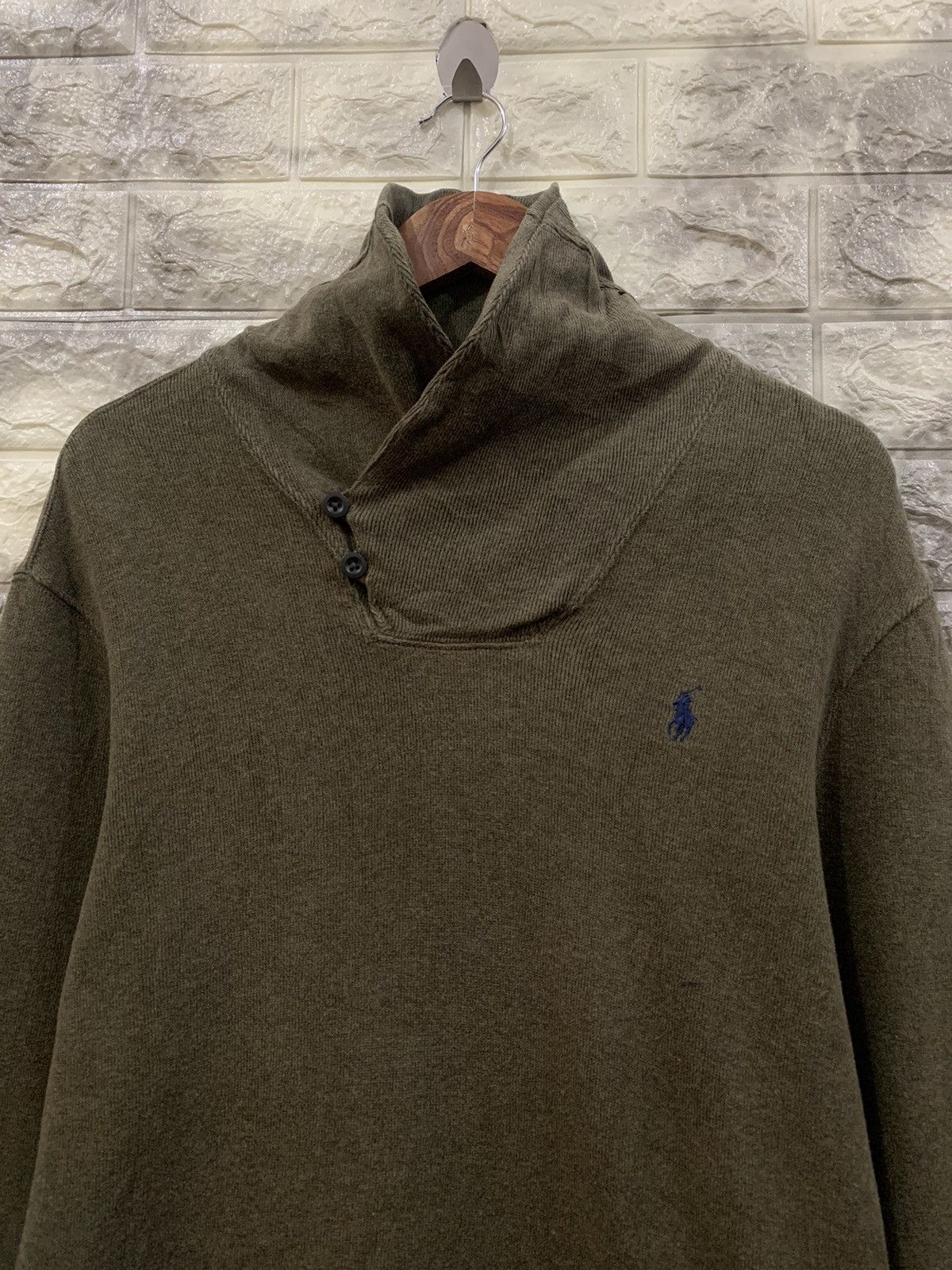 Polo Ralph Lauren Vintage Polo Ralph Lauren Highneck Sweater Size US S / EU 44-46 / 1 - 5 Thumbnail